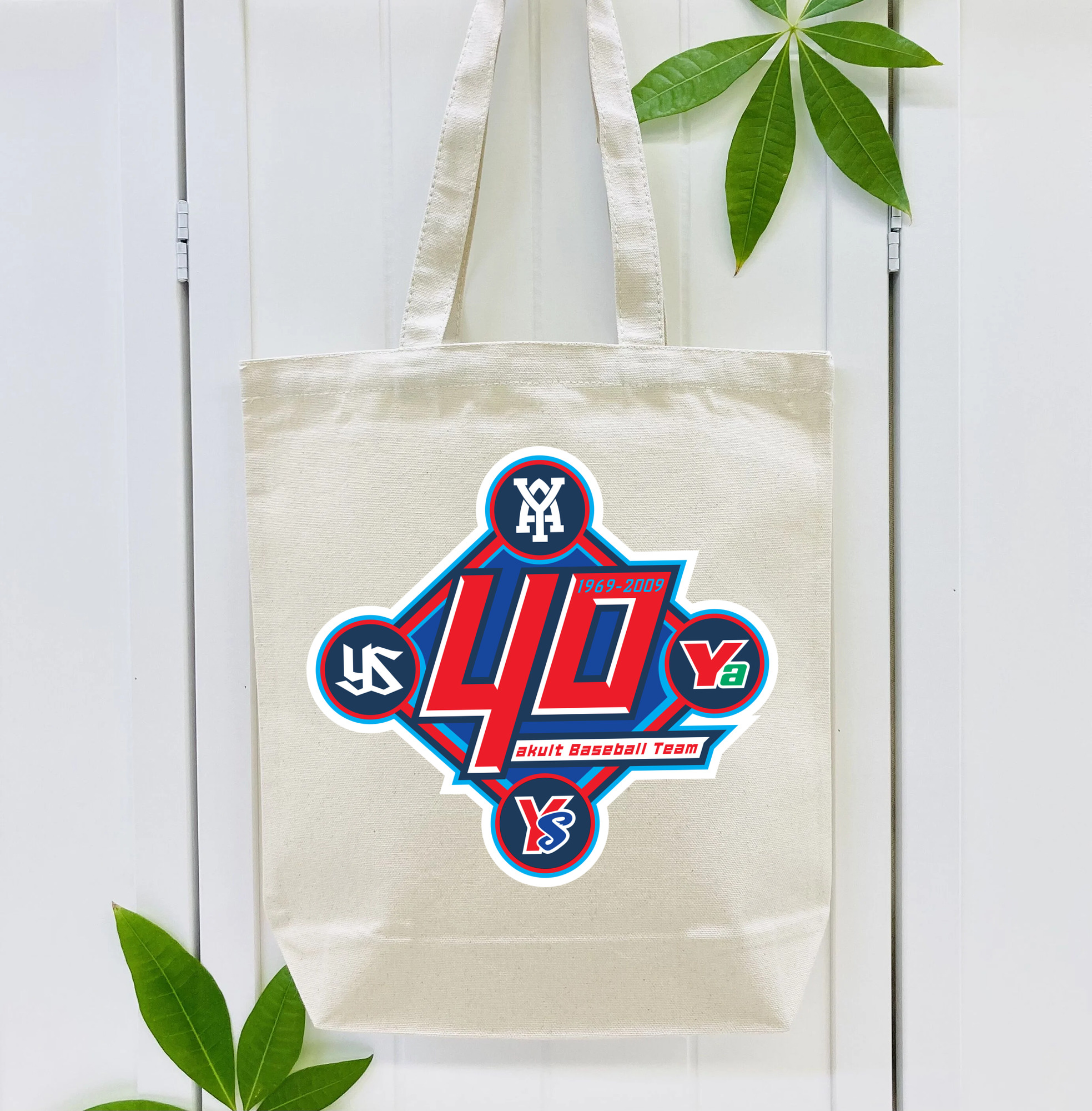 TOKYO YAKULT SWALLOWS 40TH ANNIVERSARY Logo