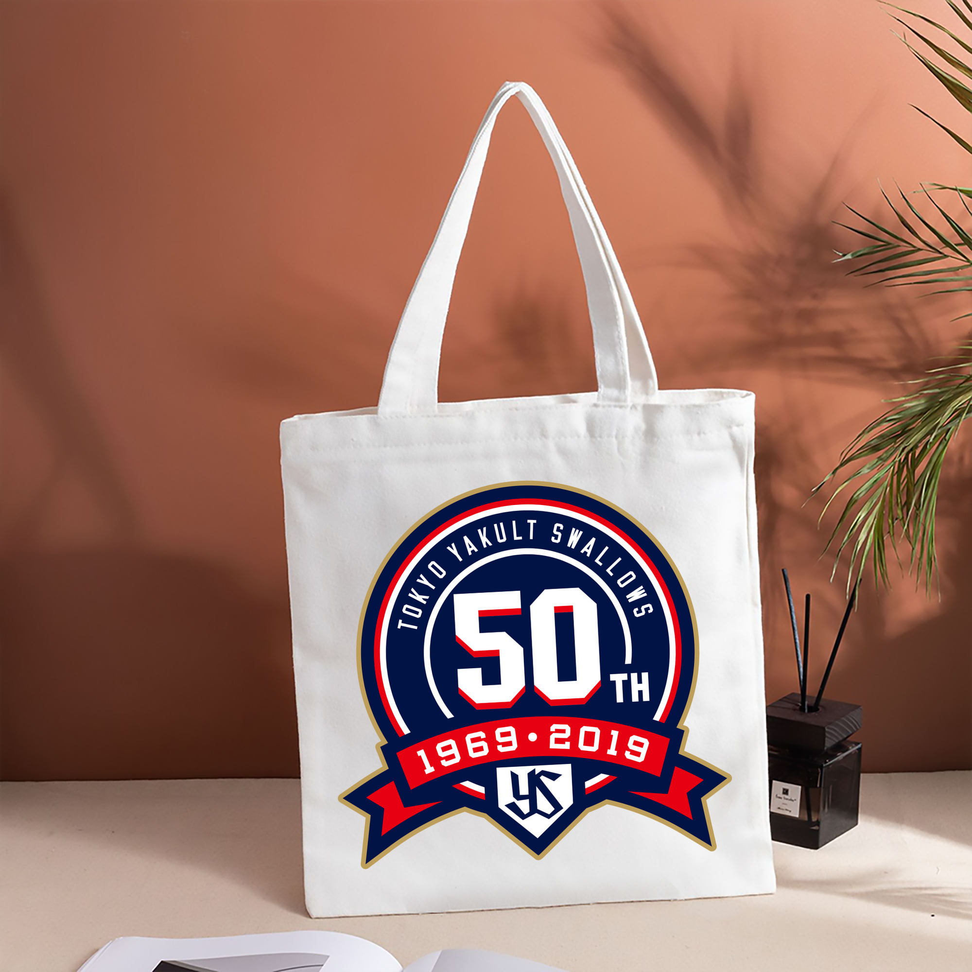 TOKYO YAKULT SWALLOWS 50TH ANNIVERSARY EMBLEM Logo