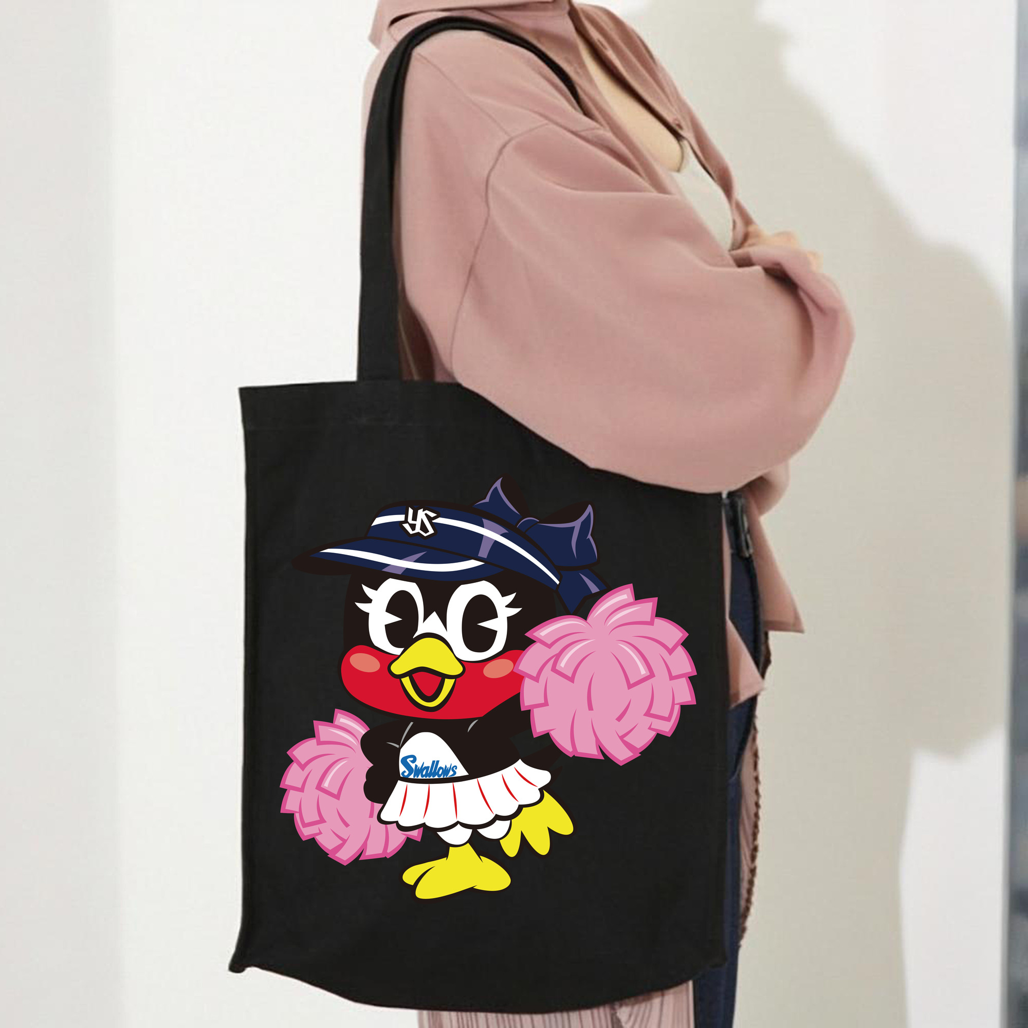 TOKYO YAKULT SWALLOWS MASCOT TSUBAMI APPLICATION CHEER Logo