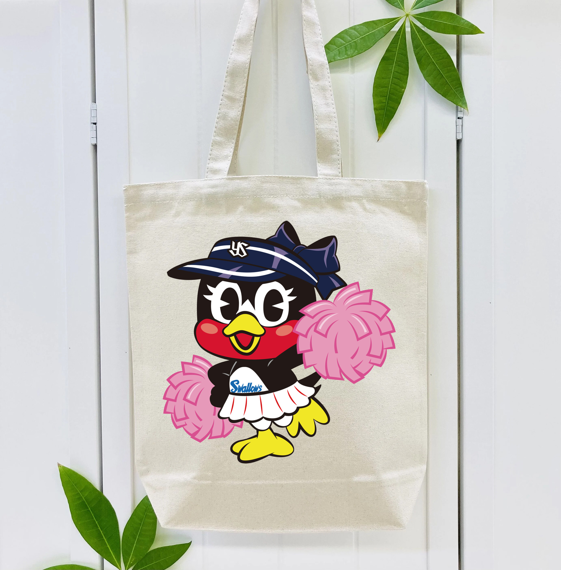 TOKYO YAKULT SWALLOWS MASCOT TSUBAMI APPLICATION CHEER Logo