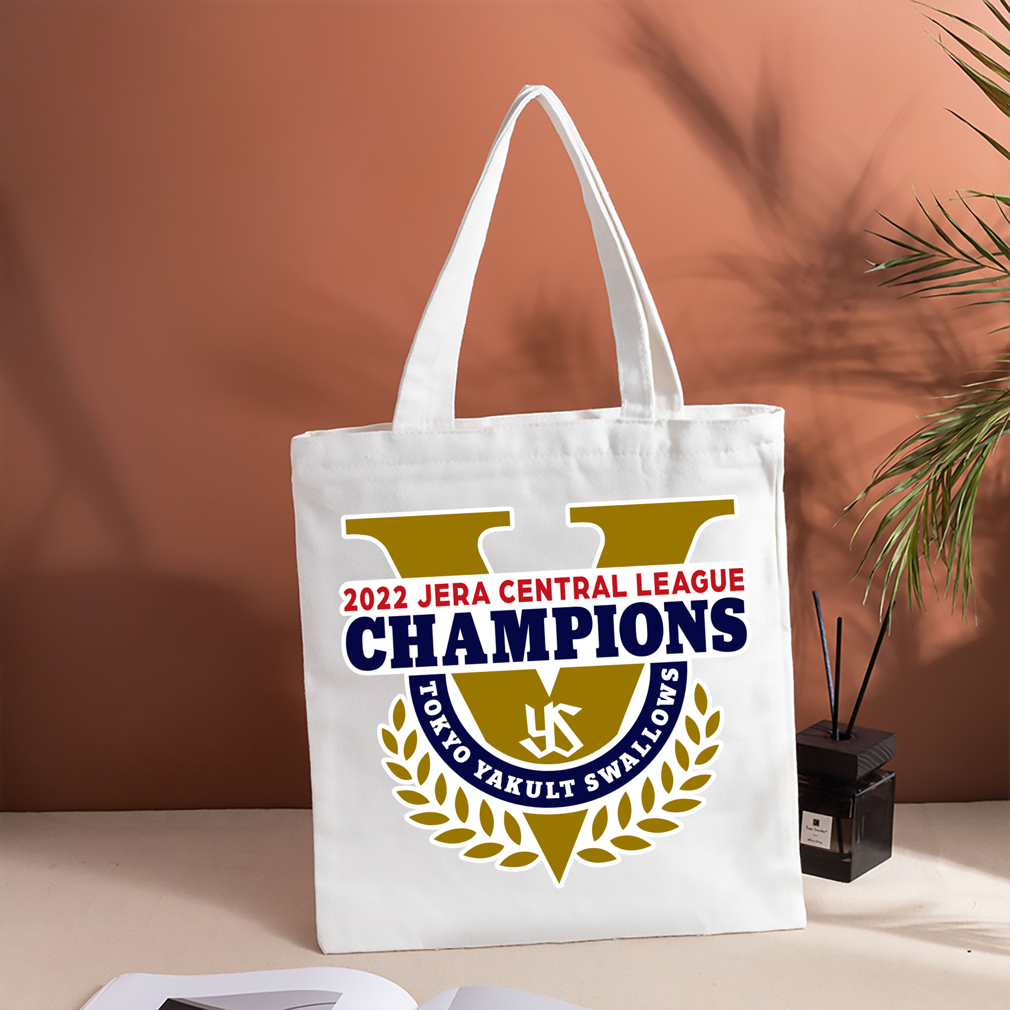 TOKYO YAKULT SWALLOWS 2022 JERA CENTRAL LEAGUE CHAMPIONS EMBLEM Logo