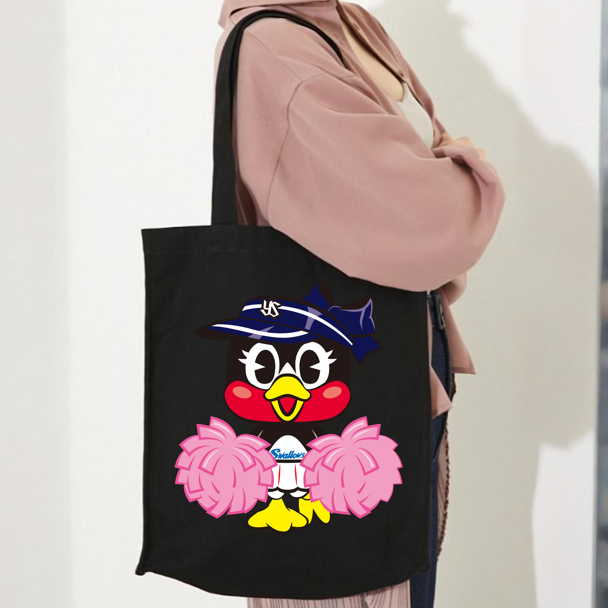 TOKYO YAKULT SWALLOWS MASCOT TSUBAMI APPLICATION CHEER STAND Logo