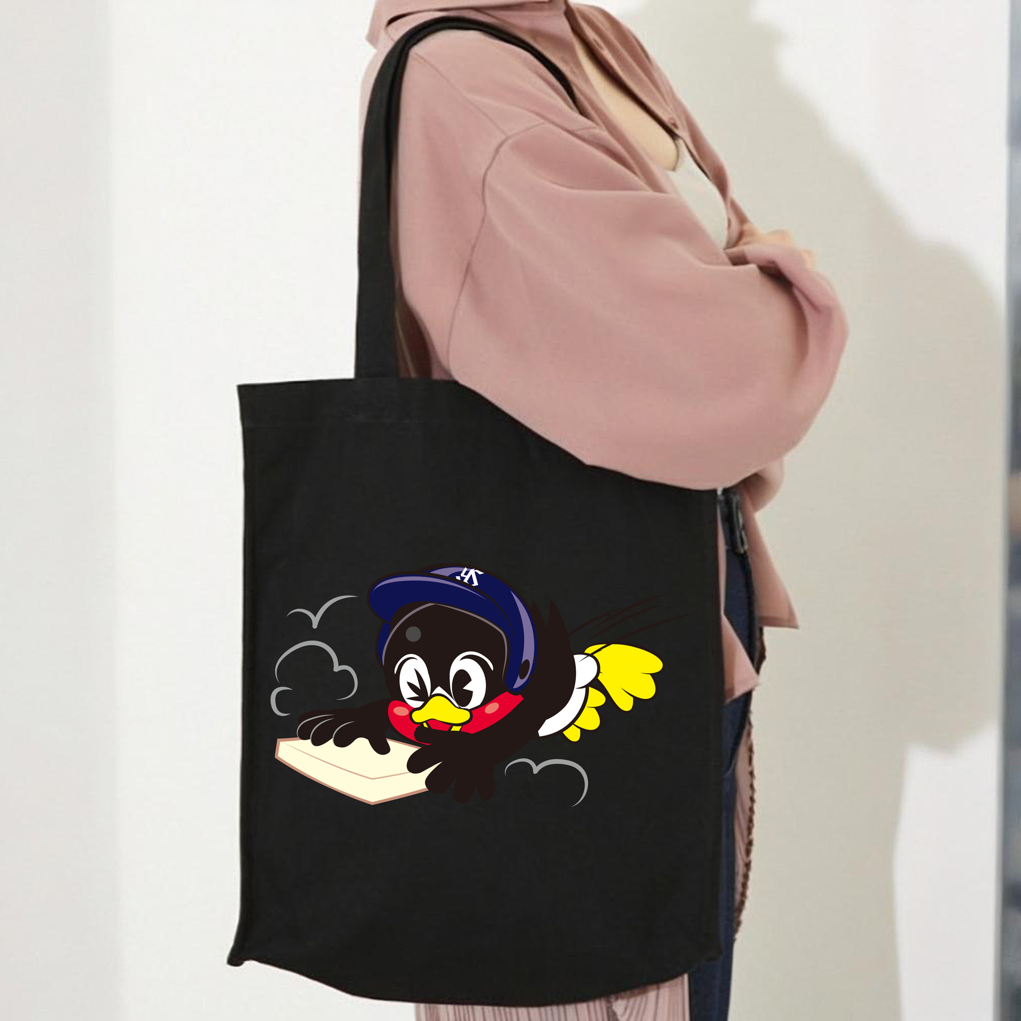 TOKYO YAKULT SWALLOWS MASCOT TSUBAKURO SLIDING APPLICATION Logo