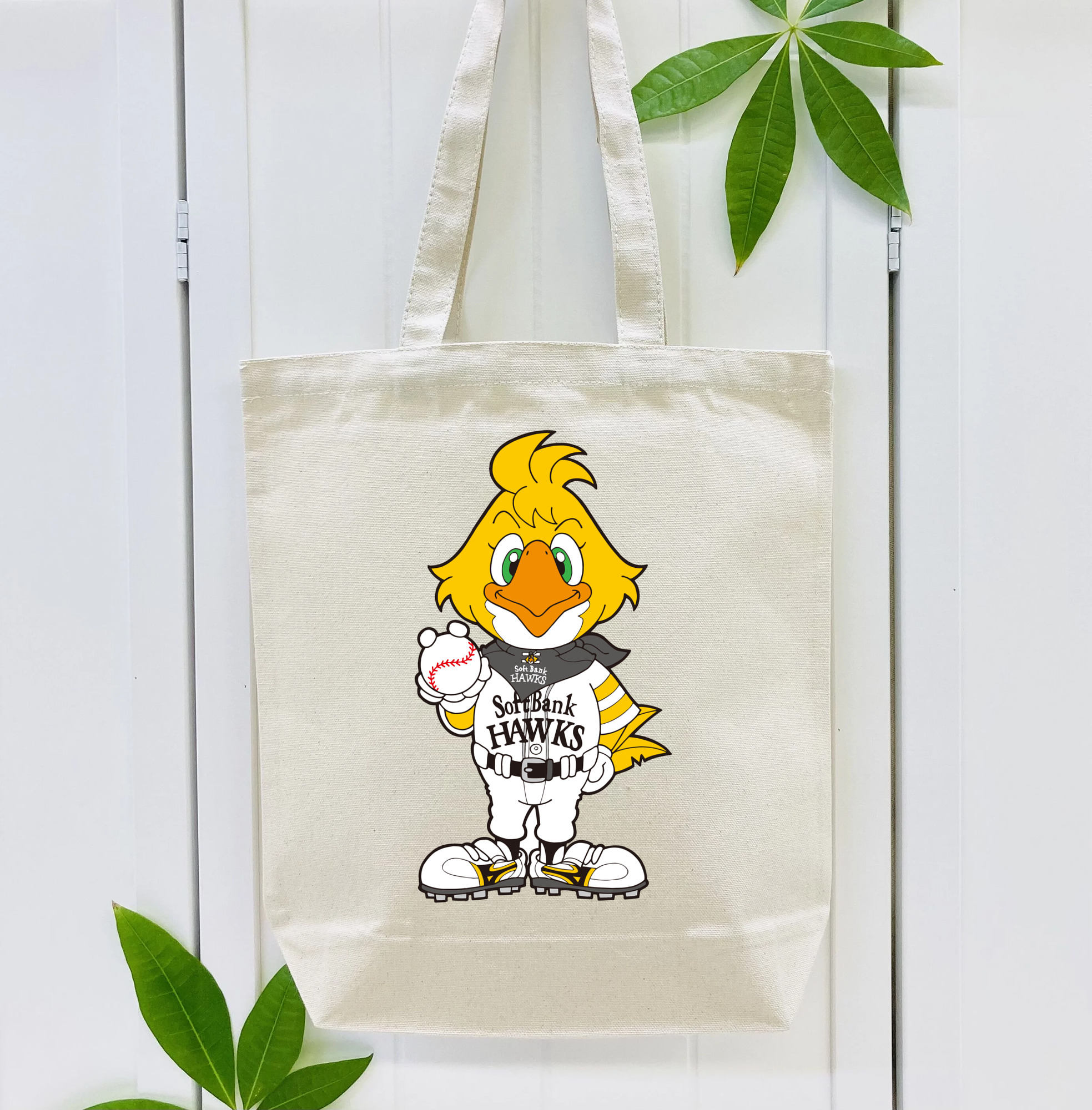 FUKUOKA SOFTBANK HAWKS MASCOT HACK HAWK Logo