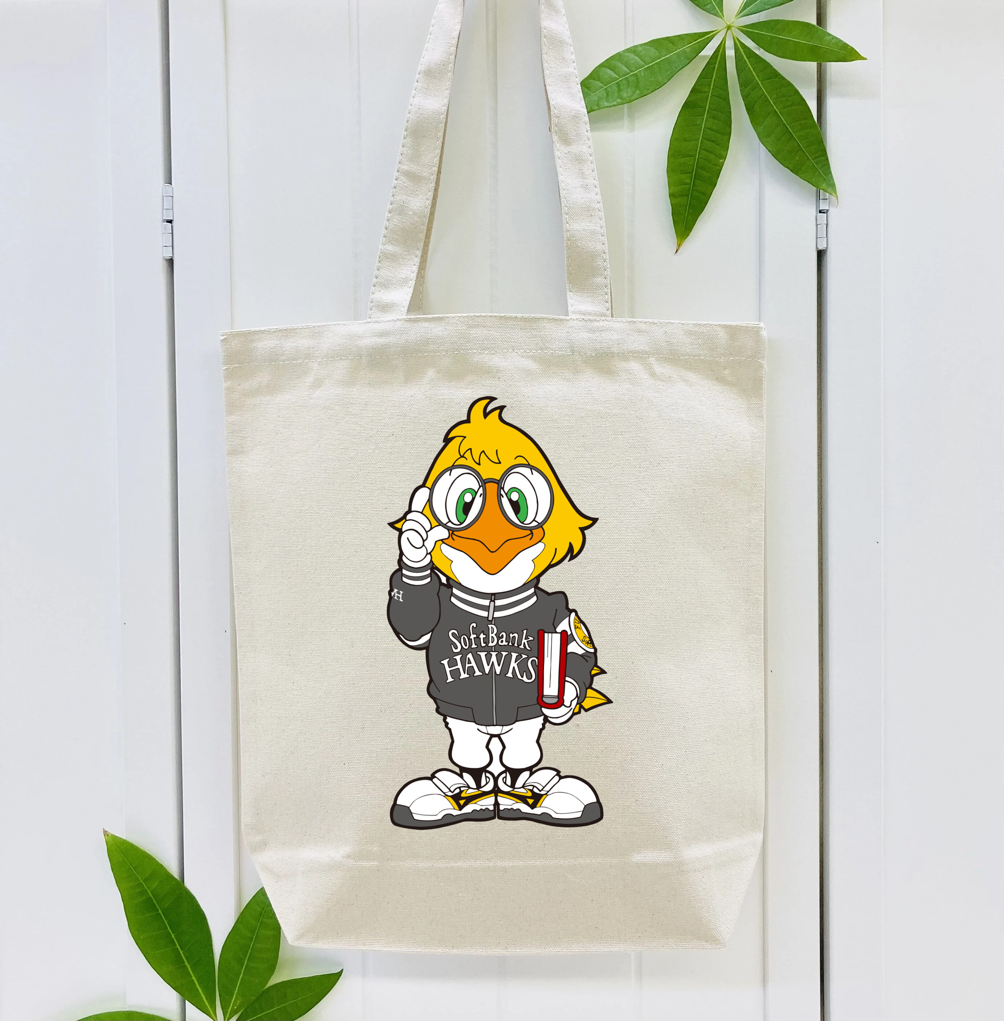 FUKUOKA SOFTBANK HAWKS MASCOT RICK HAWK Logo
