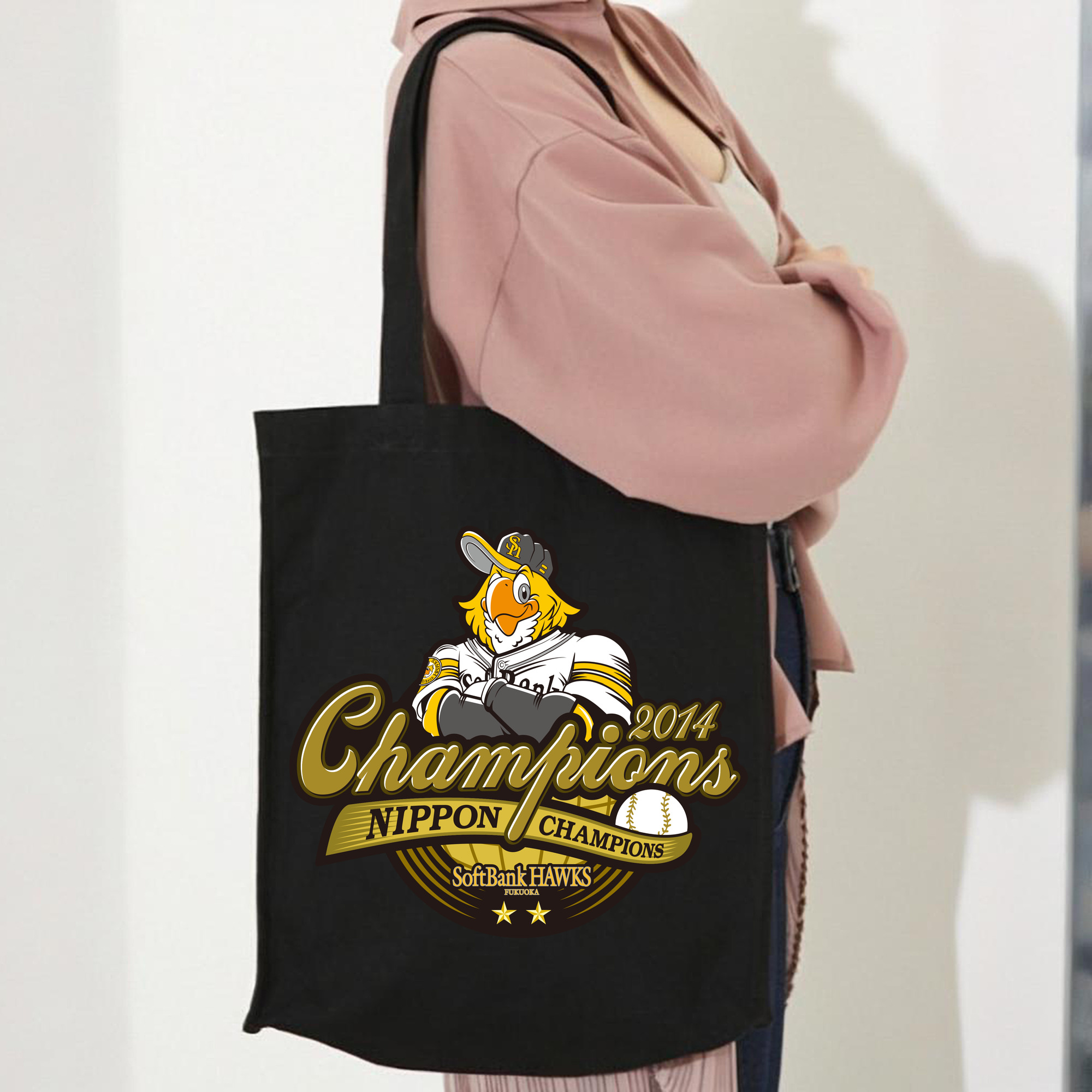 FUKUOKA SOFTBANK HAWKS 2014 NIPPON CHAMPIONS Logo