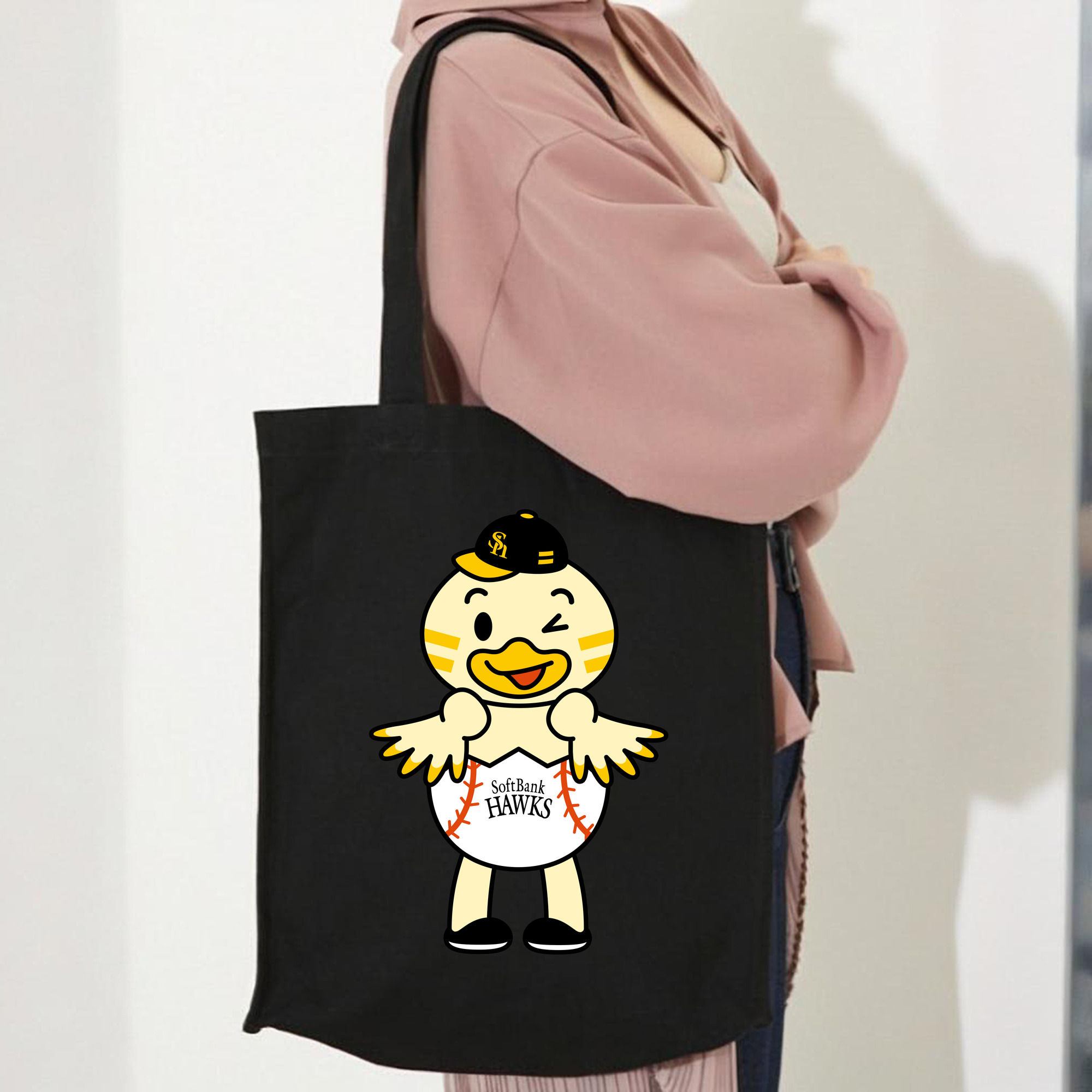 FUKUOKA SOFTBANK HAWKS MASCOT HINAMARU Logo