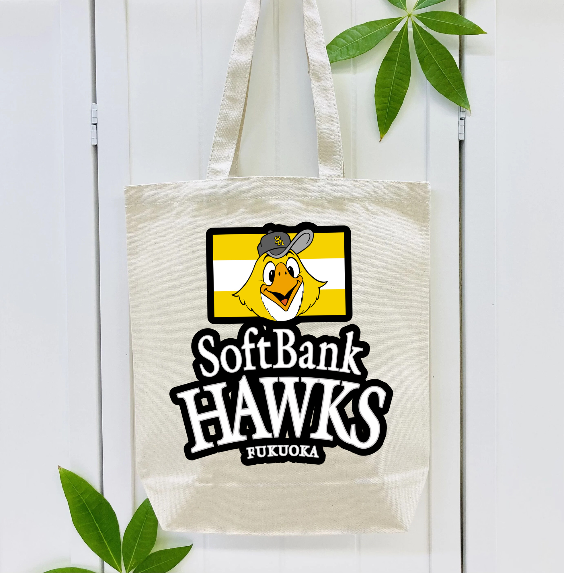 FUKUOKA SOFTBANK HAWKS EMBLEM APPLICATION BORDER LINE Logo