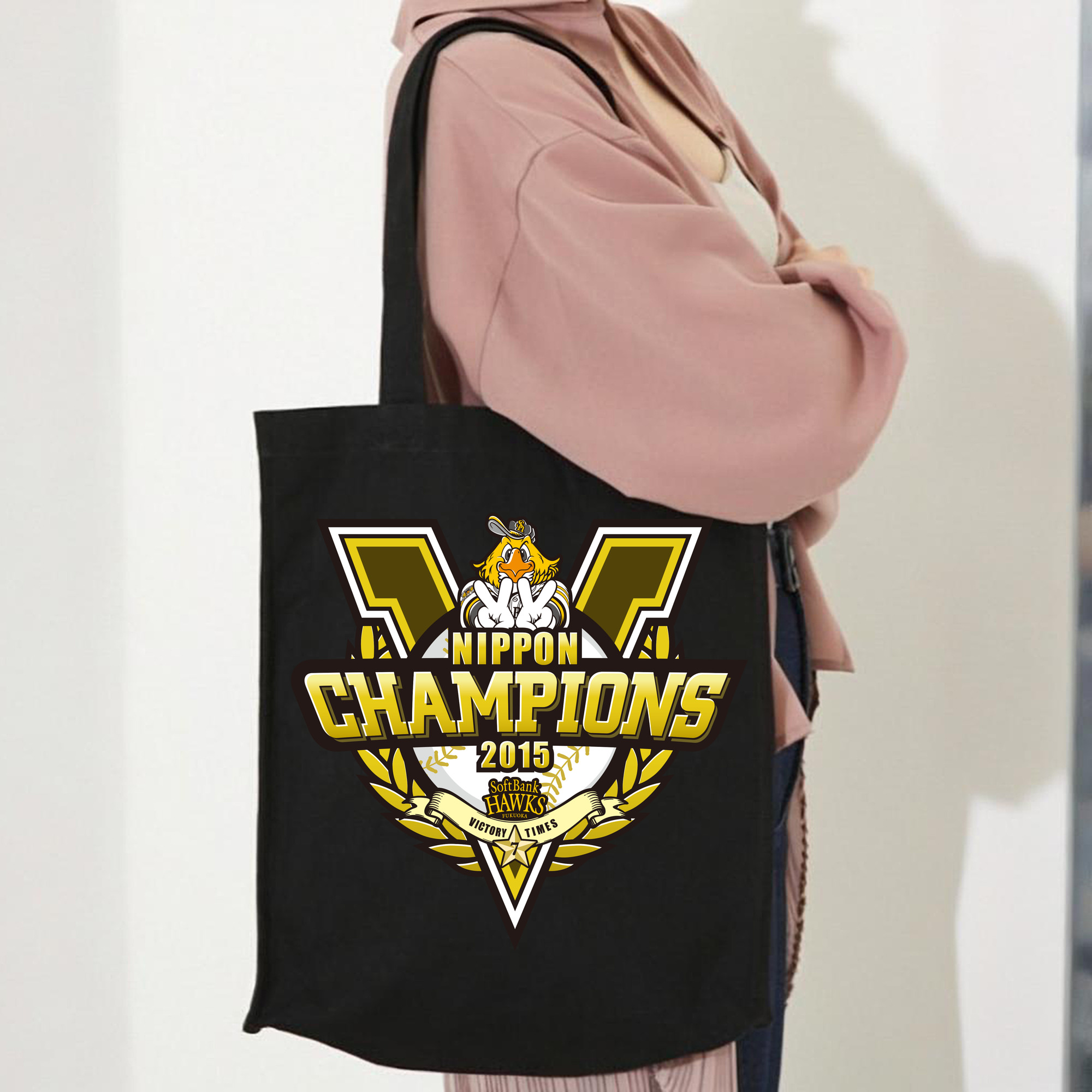 FUKUOKA SOFTBANK HAWKS 2015 NIPPON CHAMPIONS Logo