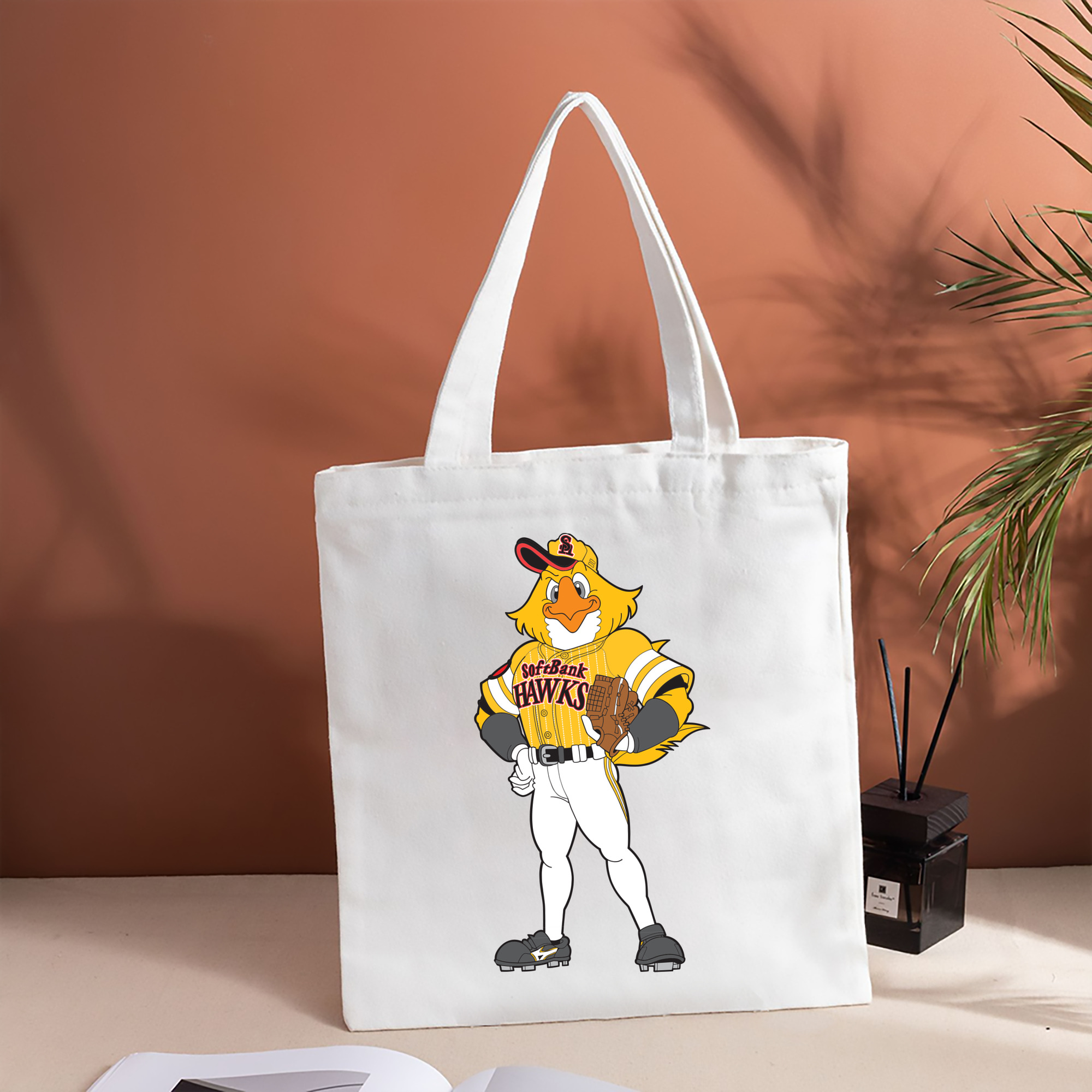 FUKUOKA SOFTBANK HAWKS MASCOT HARRY HAWK APPLICATION TAKA NO SAITEN 2015 Logo