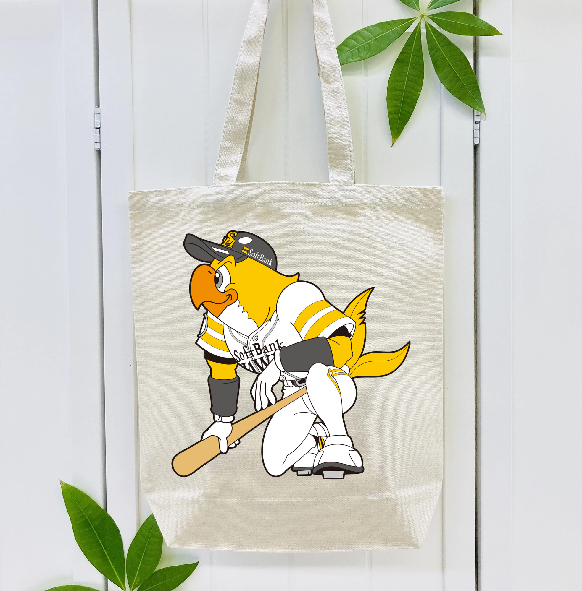 FUKUOKA SOFTBANK HAWKS MASCOT HARRY HAWK APPLICATION GAZE Logo