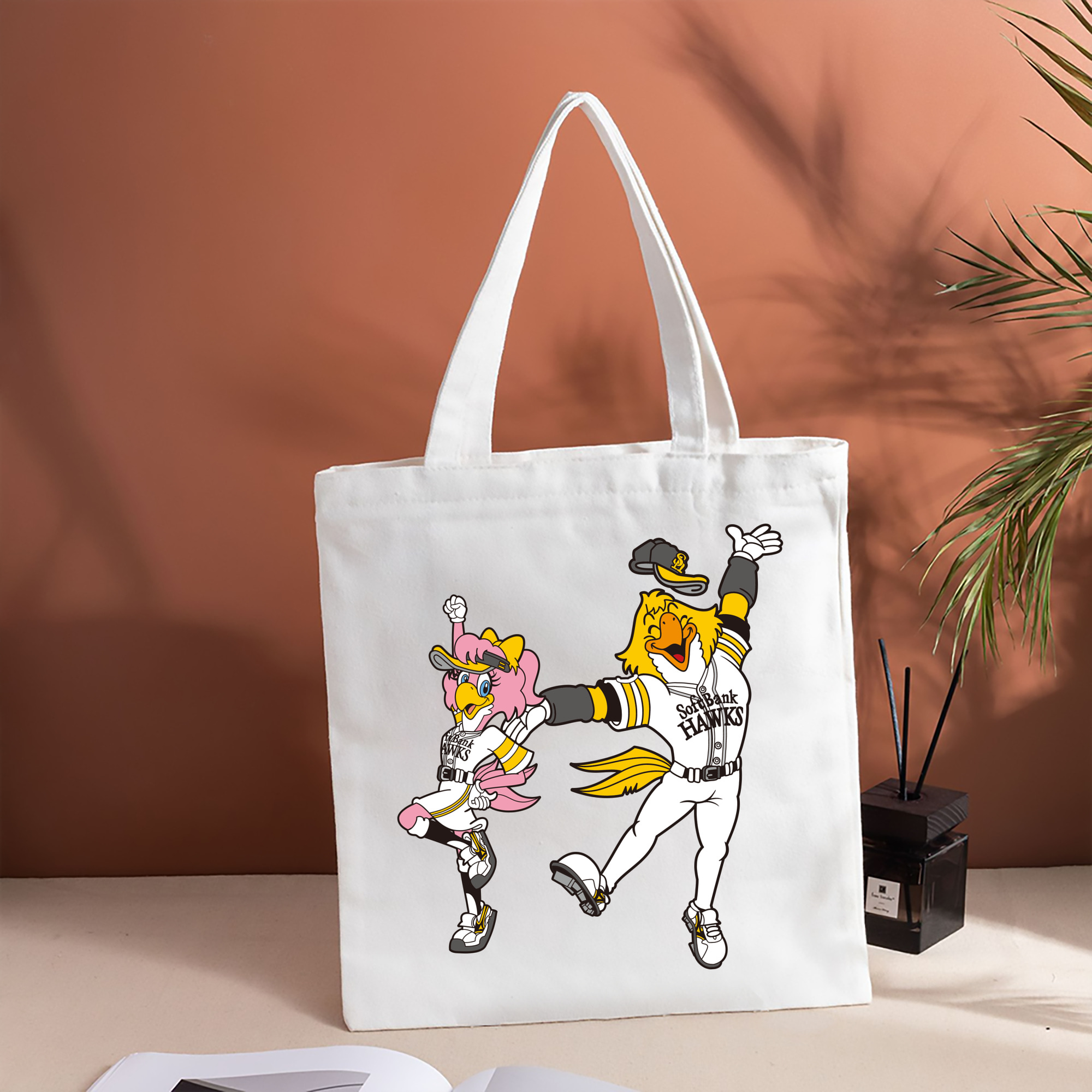 FUKUOKA SOFTBANK HAWKS MASCOT HARRY HAWK HONEY HAWK APPLICATION Logo