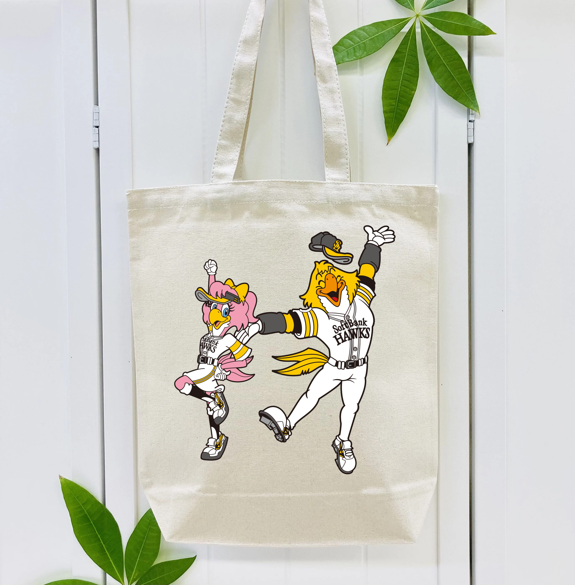 FUKUOKA SOFTBANK HAWKS MASCOT HARRY HAWK HONEY HAWK APPLICATION Logo