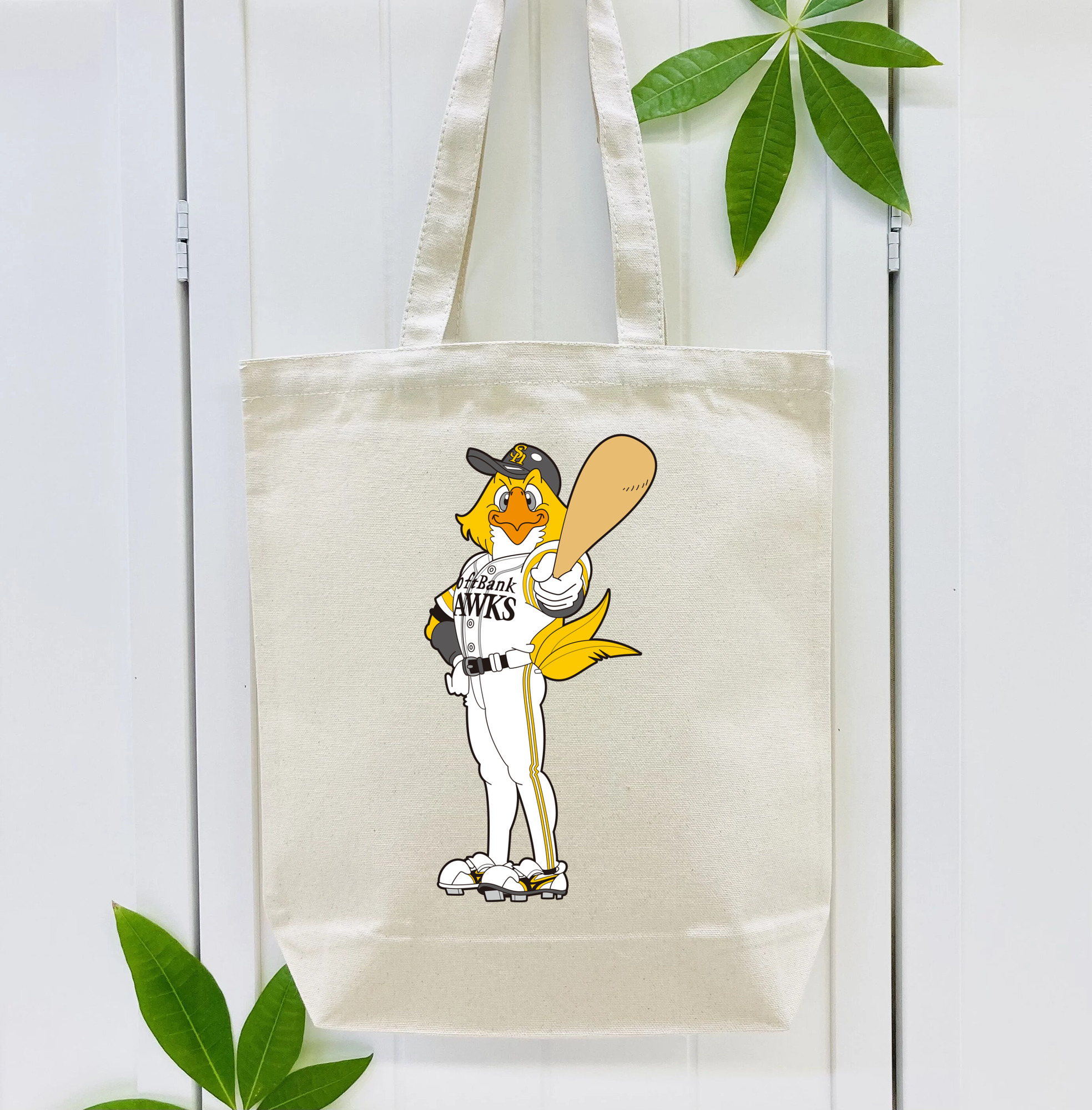 FUKUOKA SOFTBANK HAWKS MASCOT HARRY HAWK APPLICATION Logo