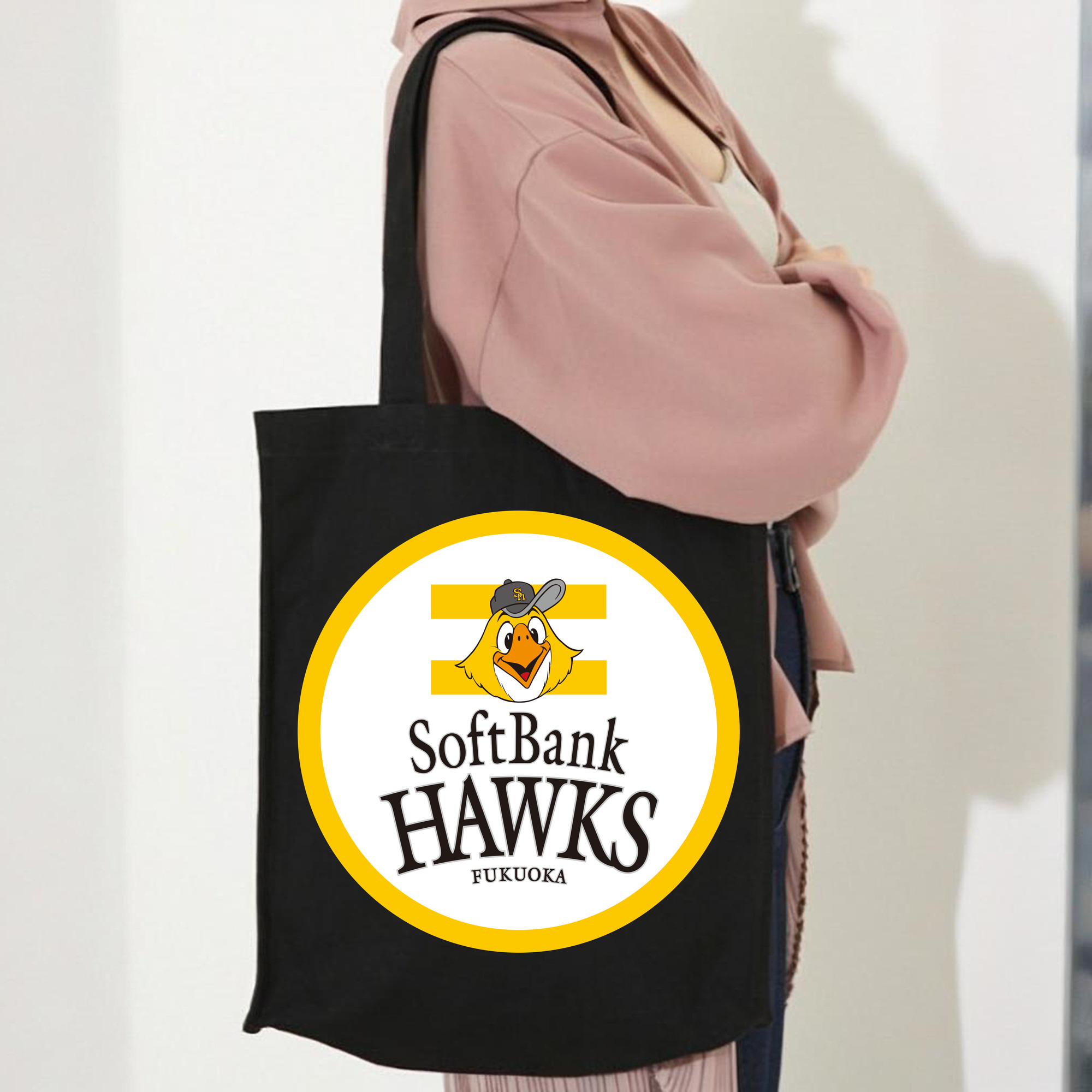 FUKUOKA SOFTBANK HAWKS EMBLEM ROUND COLOR Logo