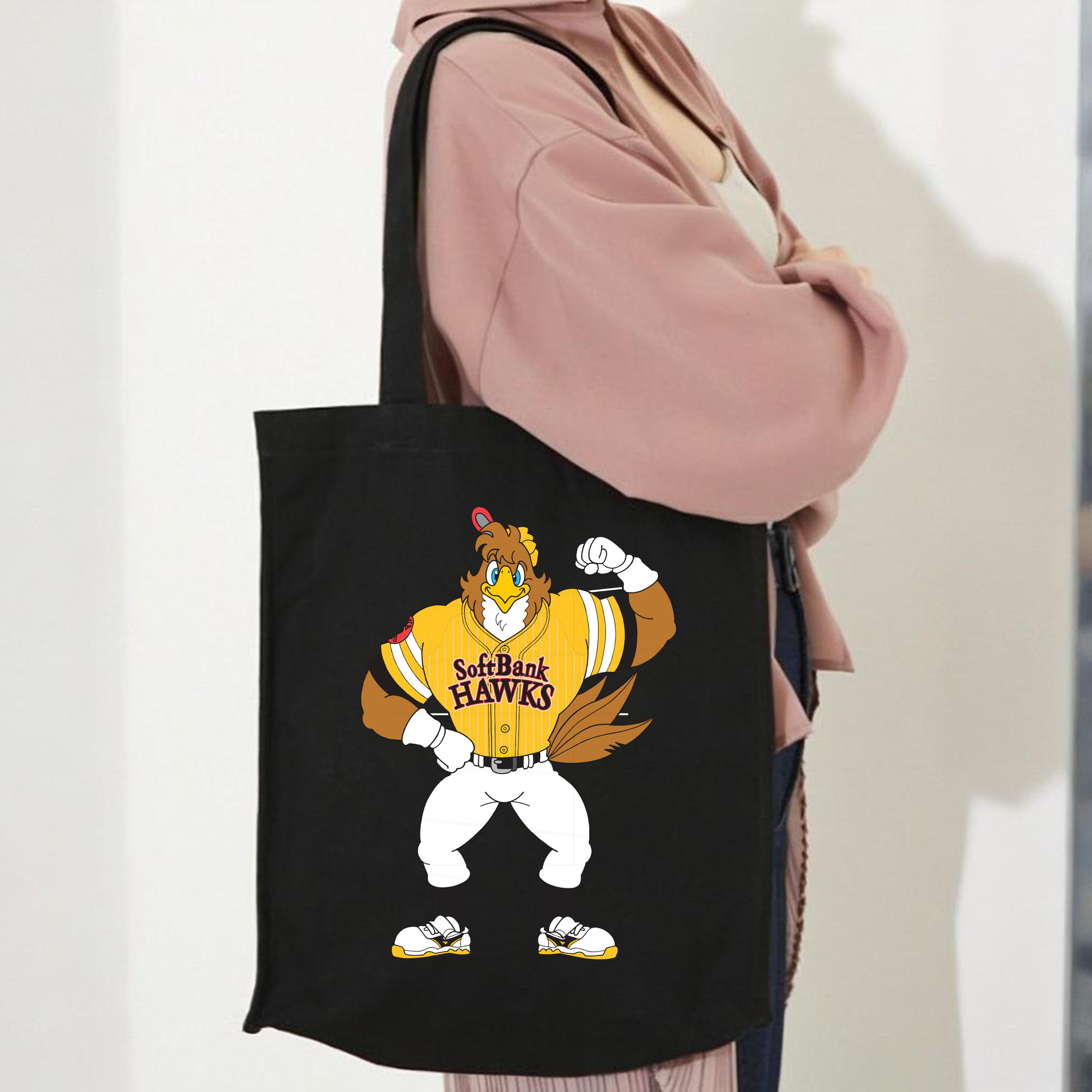 FUKUOKA SOFTBANK HAWKS MASCOT HERCULY HAWK APPLICATION TAKA NO SAITEN 2015 Logo