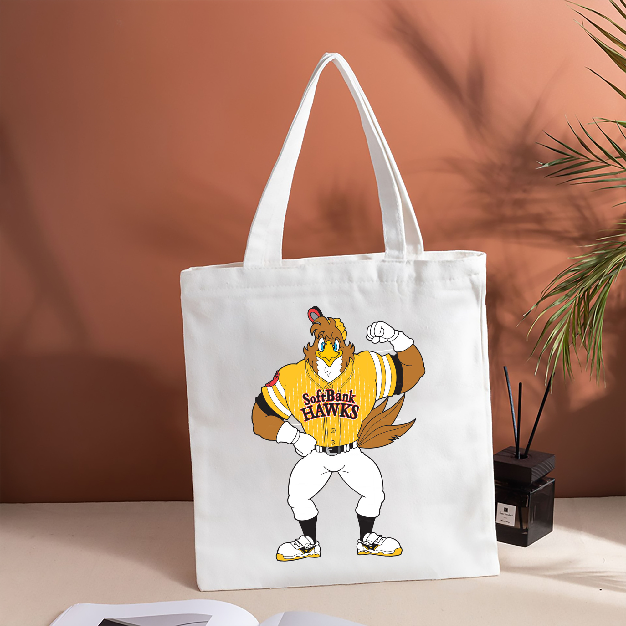FUKUOKA SOFTBANK HAWKS MASCOT HERCULY HAWK APPLICATION TAKA NO SAITEN 2015 Logo