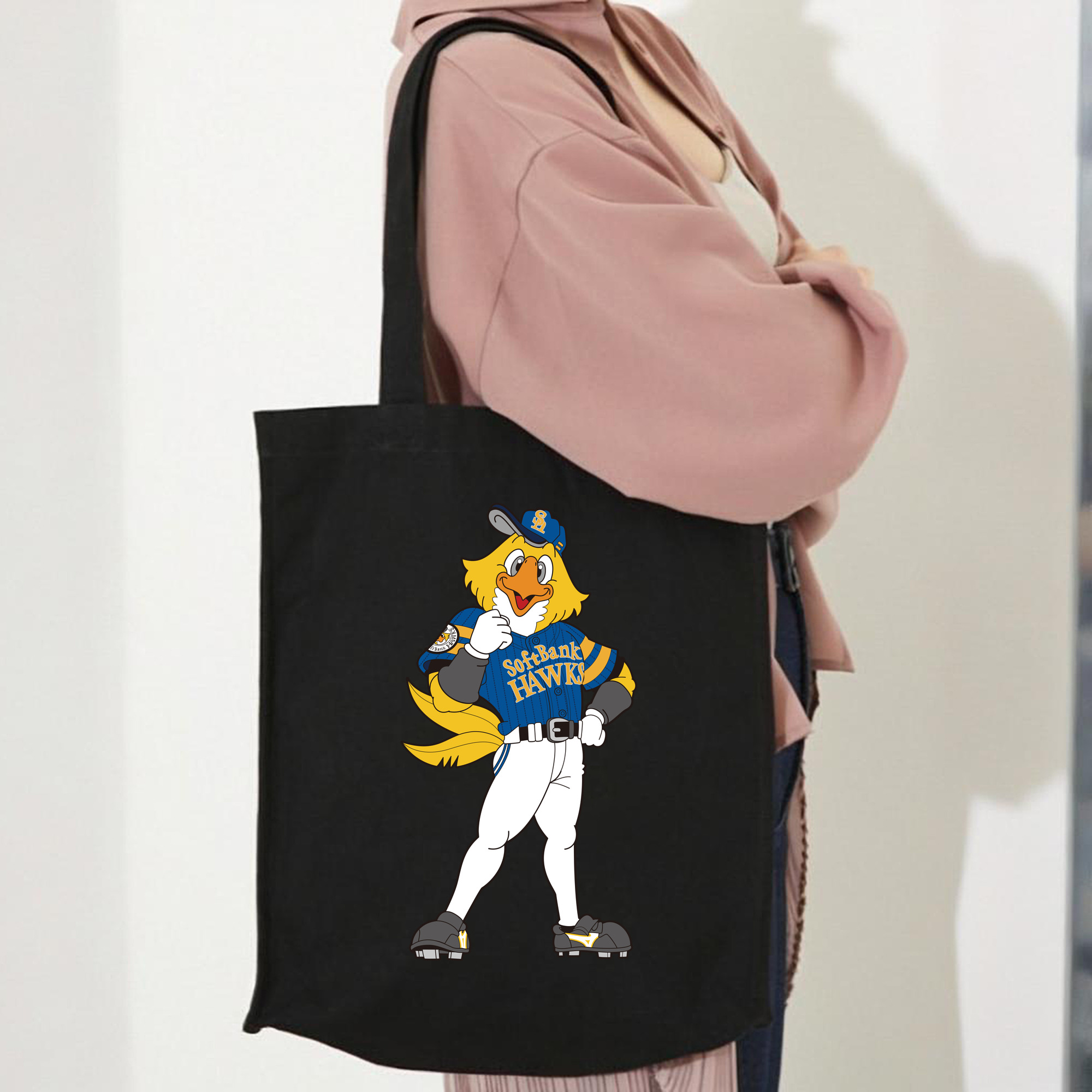 FUKUOKA SOFTBANK HAWKS MASCOT HARRY HAWK APPLICATION TAKA NO SAITEN 2016 Logo