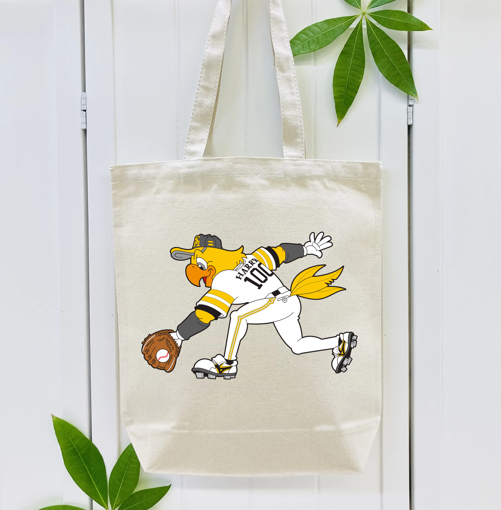 FUKUOKA SOFTBANK HAWKS MASCOT HARRY HAWK DEFENSE APPLICATION Logo