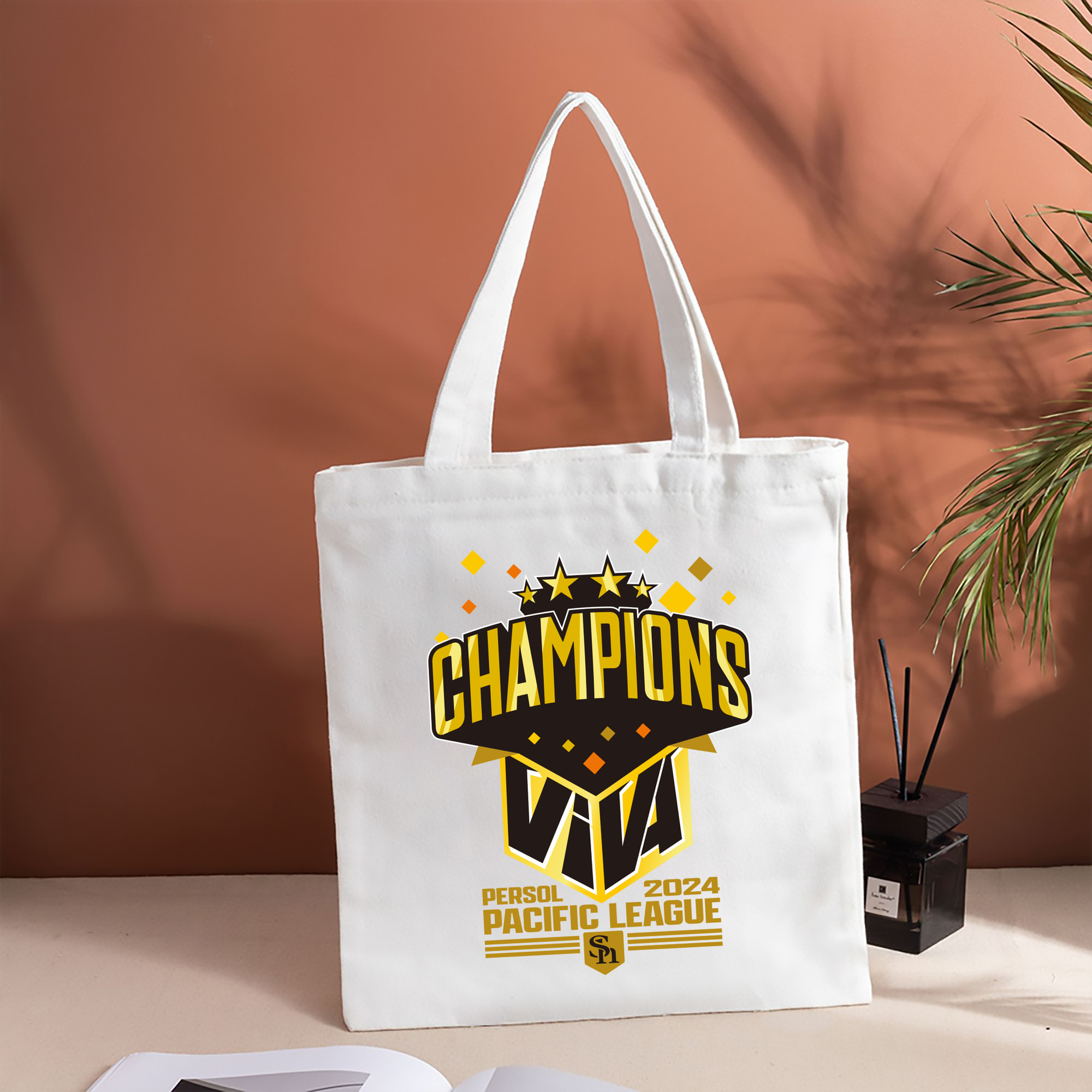 FUKUOKA SOFTBANK HAWKS PERSOL PACIFIC LEAGUE 2024 CHAMPIONS EMBLEM Logo