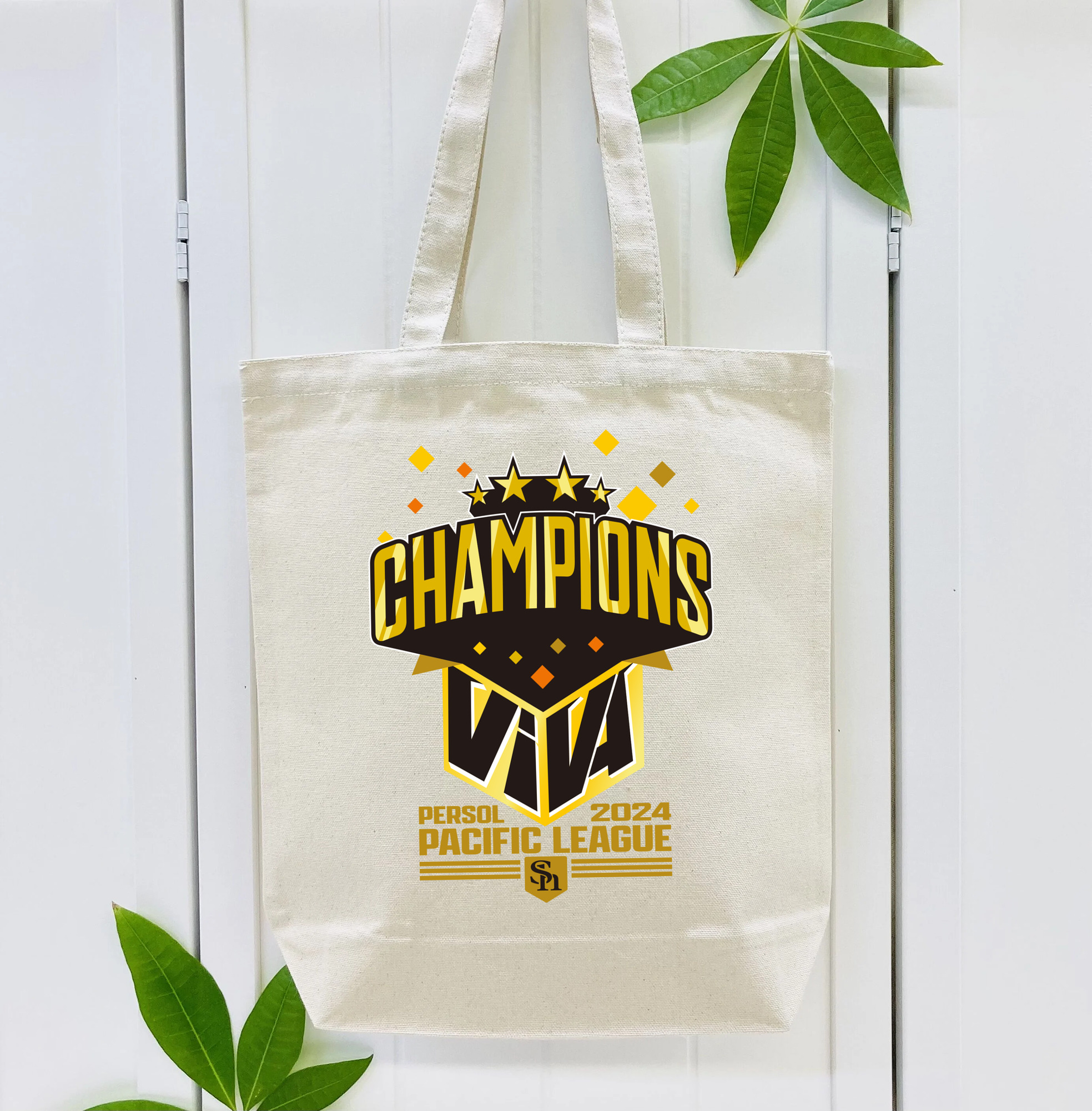 FUKUOKA SOFTBANK HAWKS PERSOL PACIFIC LEAGUE 2024 CHAMPIONS EMBLEM Logo