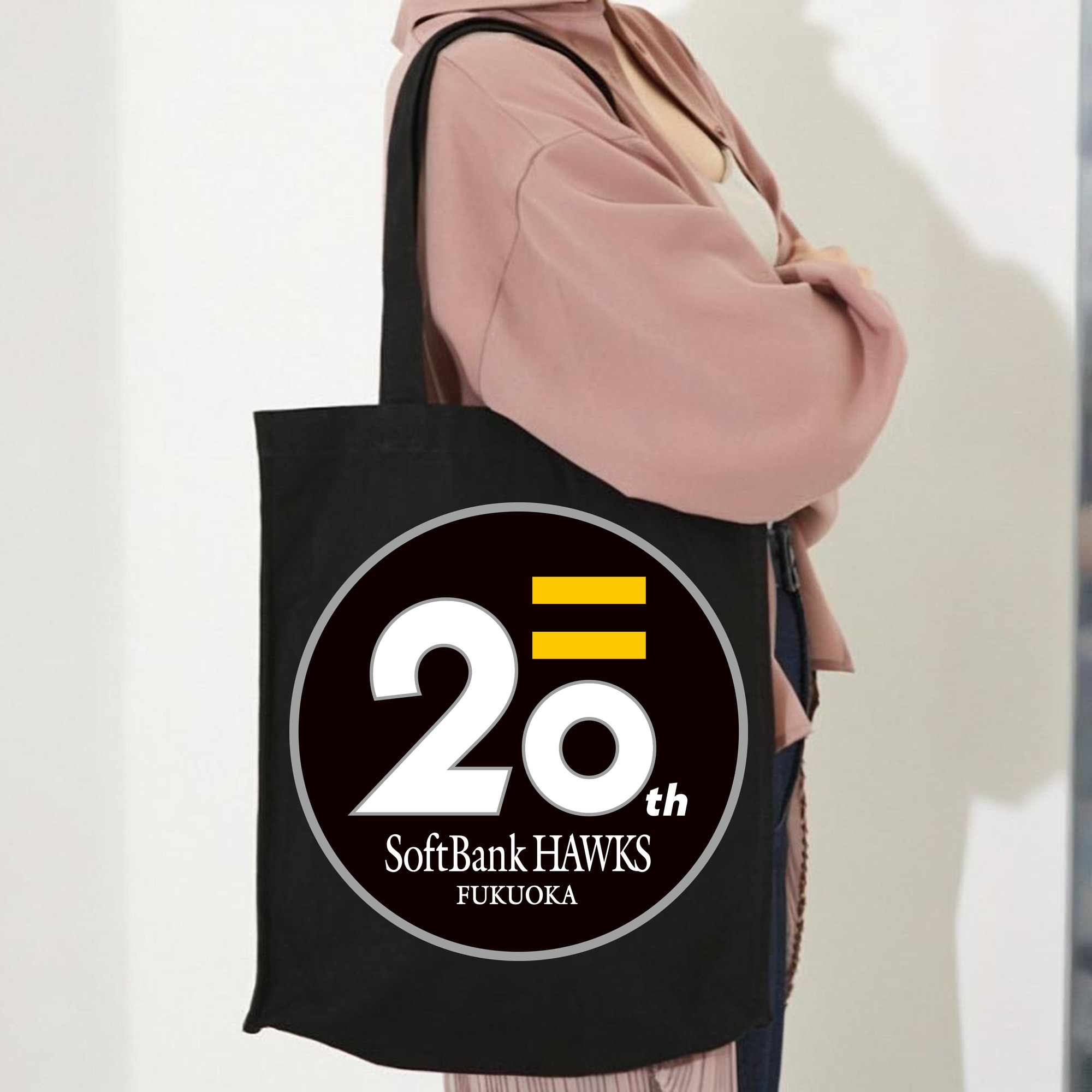 FUKUOKA SOFTBANK HAWKS 20TH ANNIVERSARY EMBLEM Logo