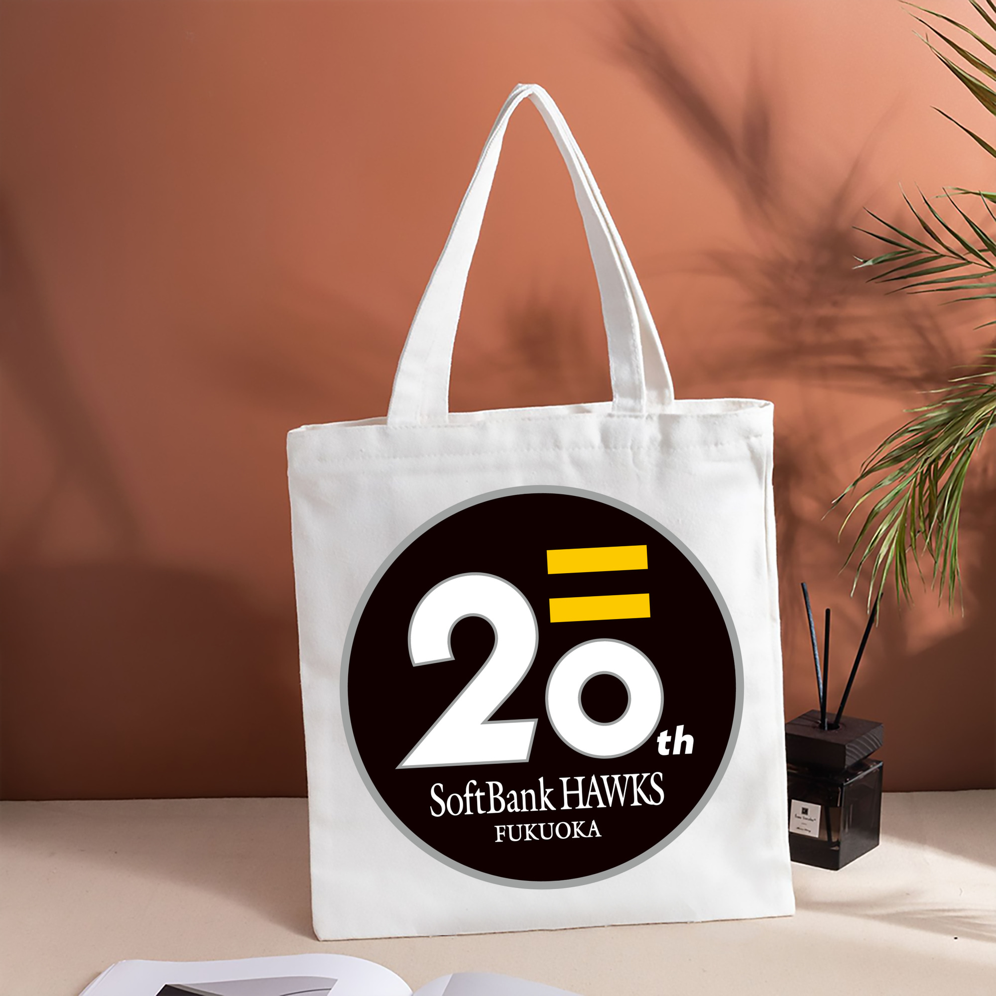 FUKUOKA SOFTBANK HAWKS 20TH ANNIVERSARY EMBLEM Logo