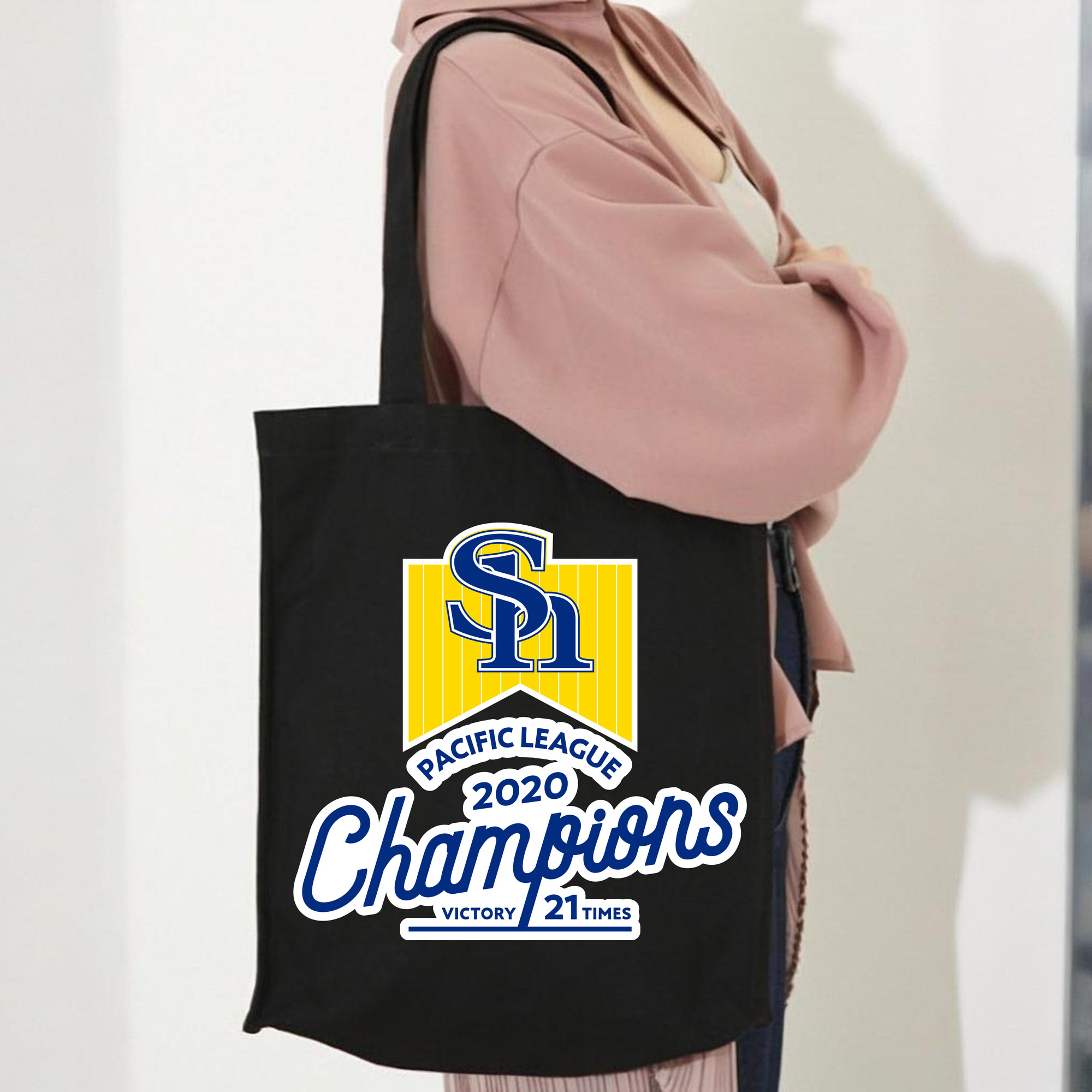 FUKUOKA SOFTBANK HAWKS PACIFIC LEAGUE 2020 CHAMPIONS Logo