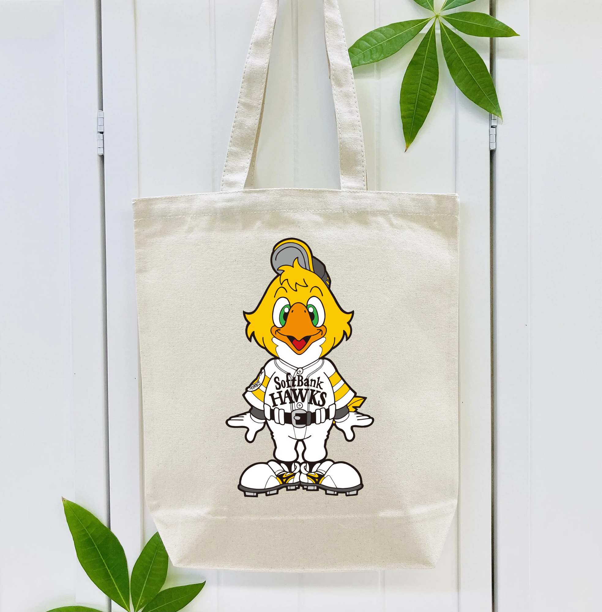 FUKUOKA SOFTBANK HAWKS MASCOT HOCK HAWK Logo