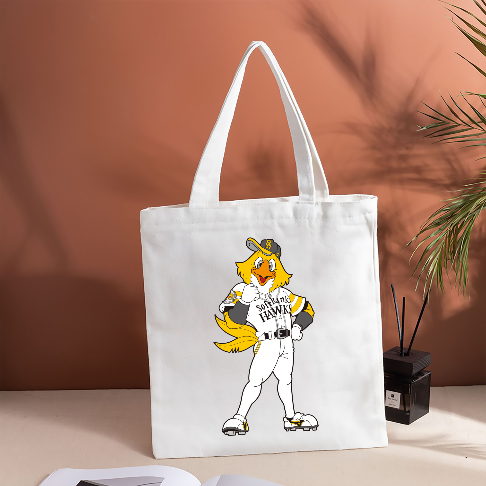 FUKUOKA SOFTBANK HAWKS MASCOT HARRY HAWK APPLICATION Logo 1