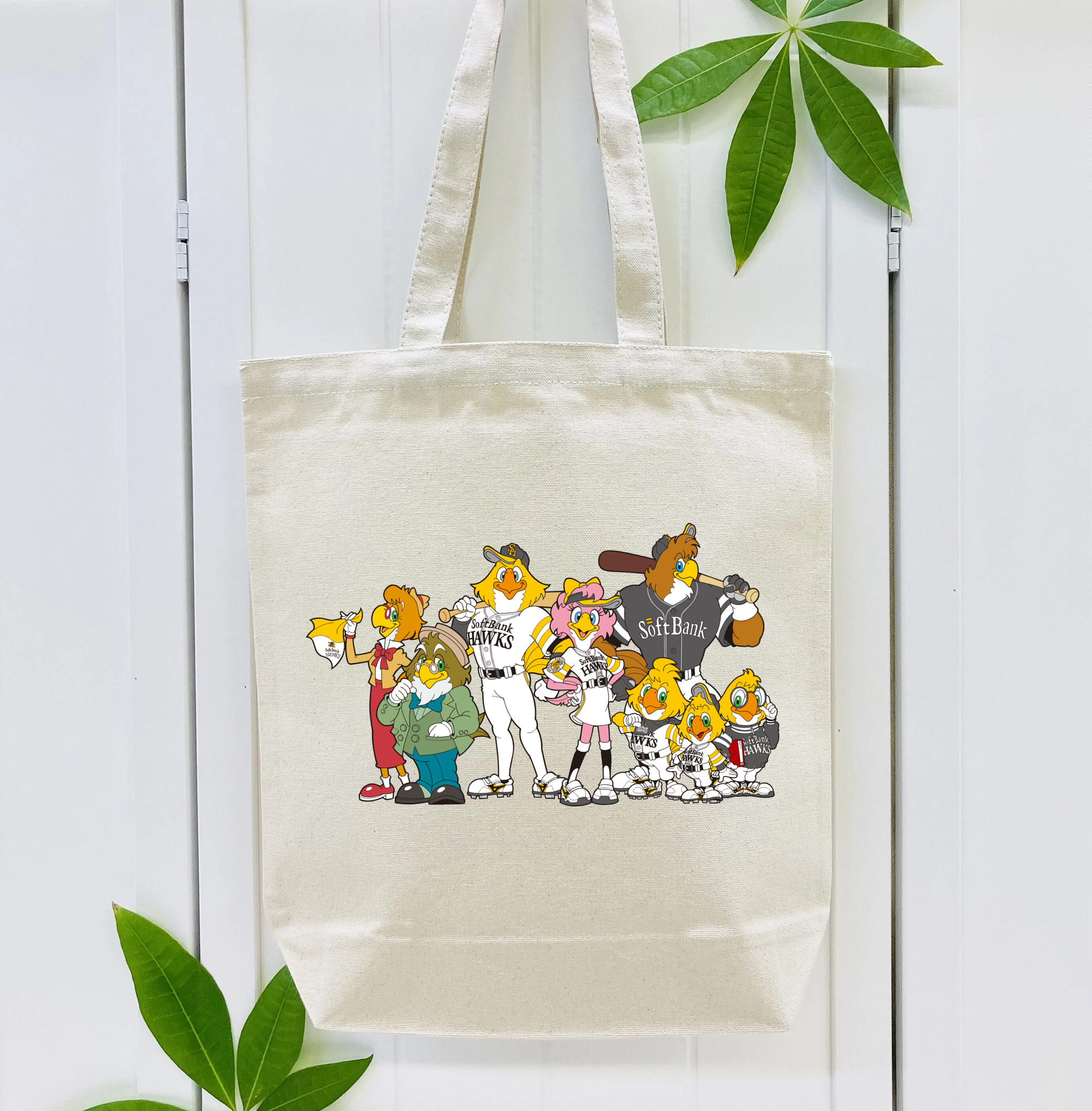 FUKUOKA SOFTBANK HAWKS MASCOT HAWKFAMILY ORIGINAL Logo Vector