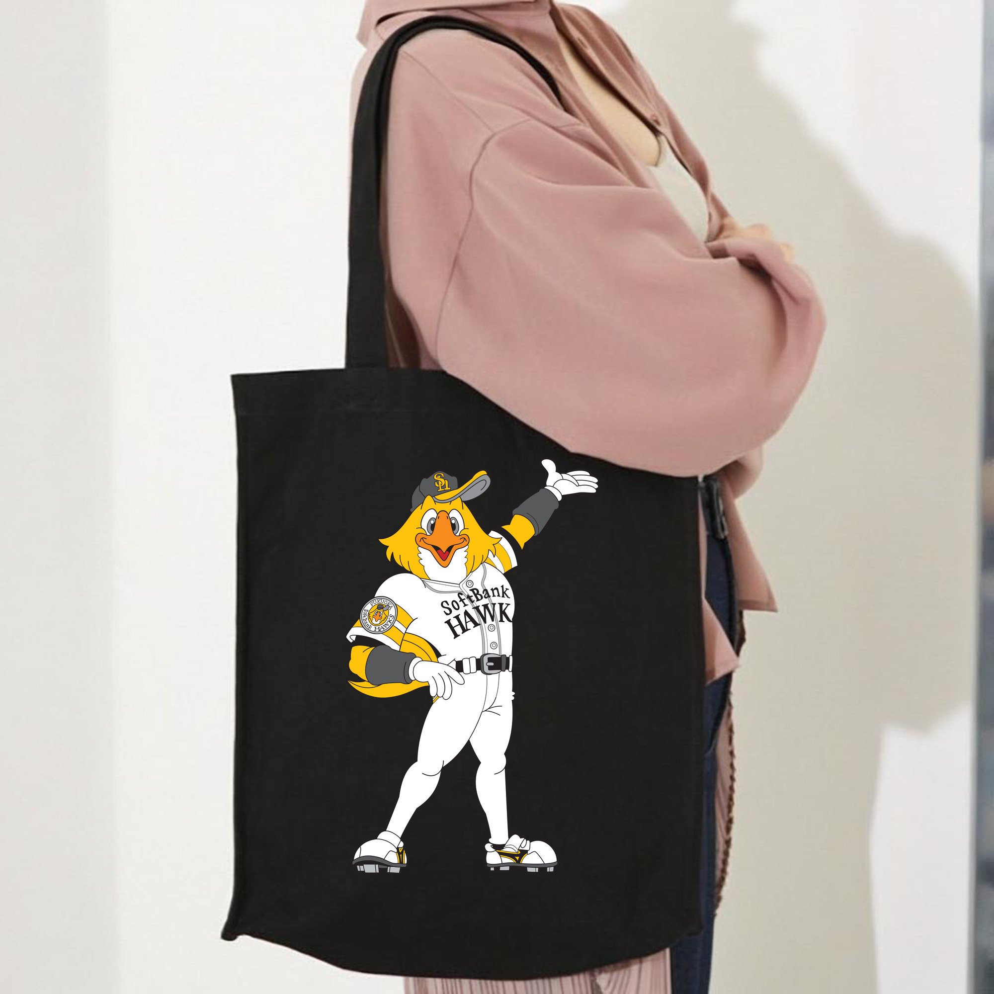 FUKUOKA SOFTBANK HAWKS MASCOT HARRY HAWK APPLICATION INTRODUCTION Logo