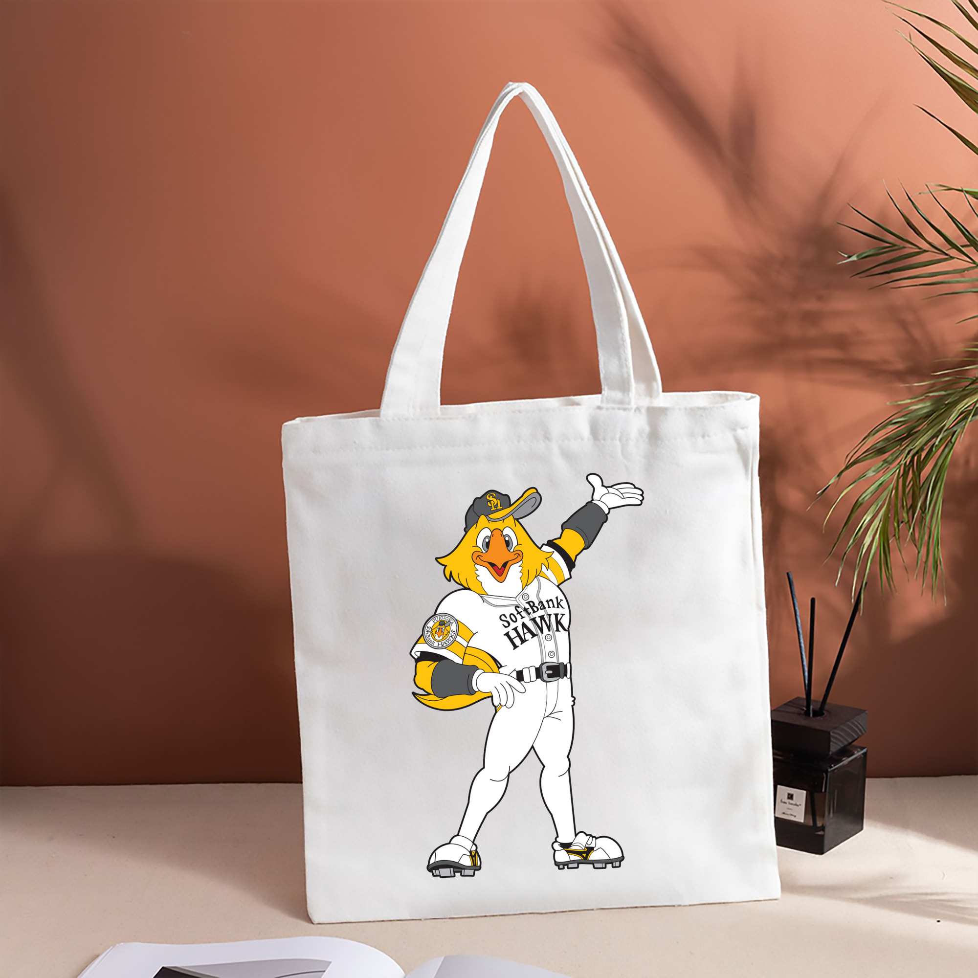 FUKUOKA SOFTBANK HAWKS MASCOT HARRY HAWK APPLICATION INTRODUCTION Logo