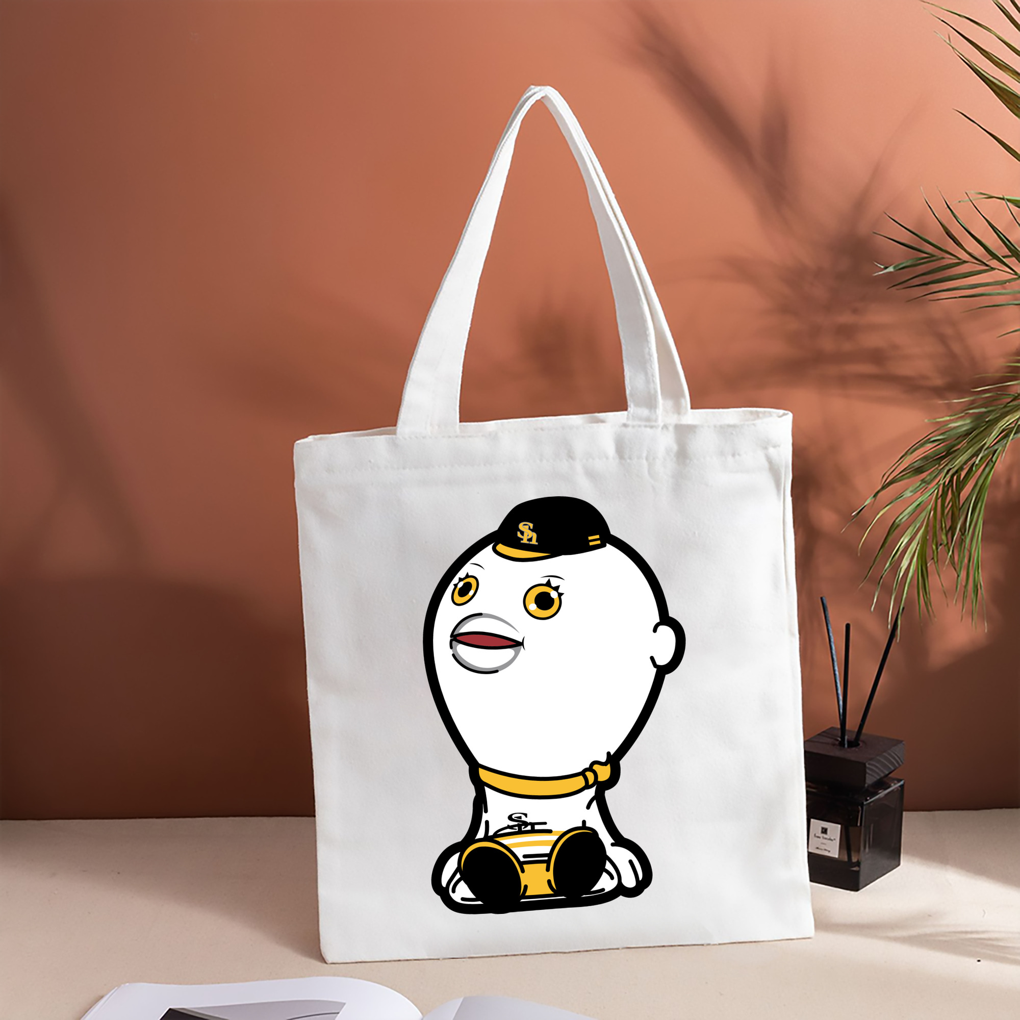 FUKUOKA SOFTBANK HAWKS MASCOT FUSANG APPLICATION SIT DOWN Logo