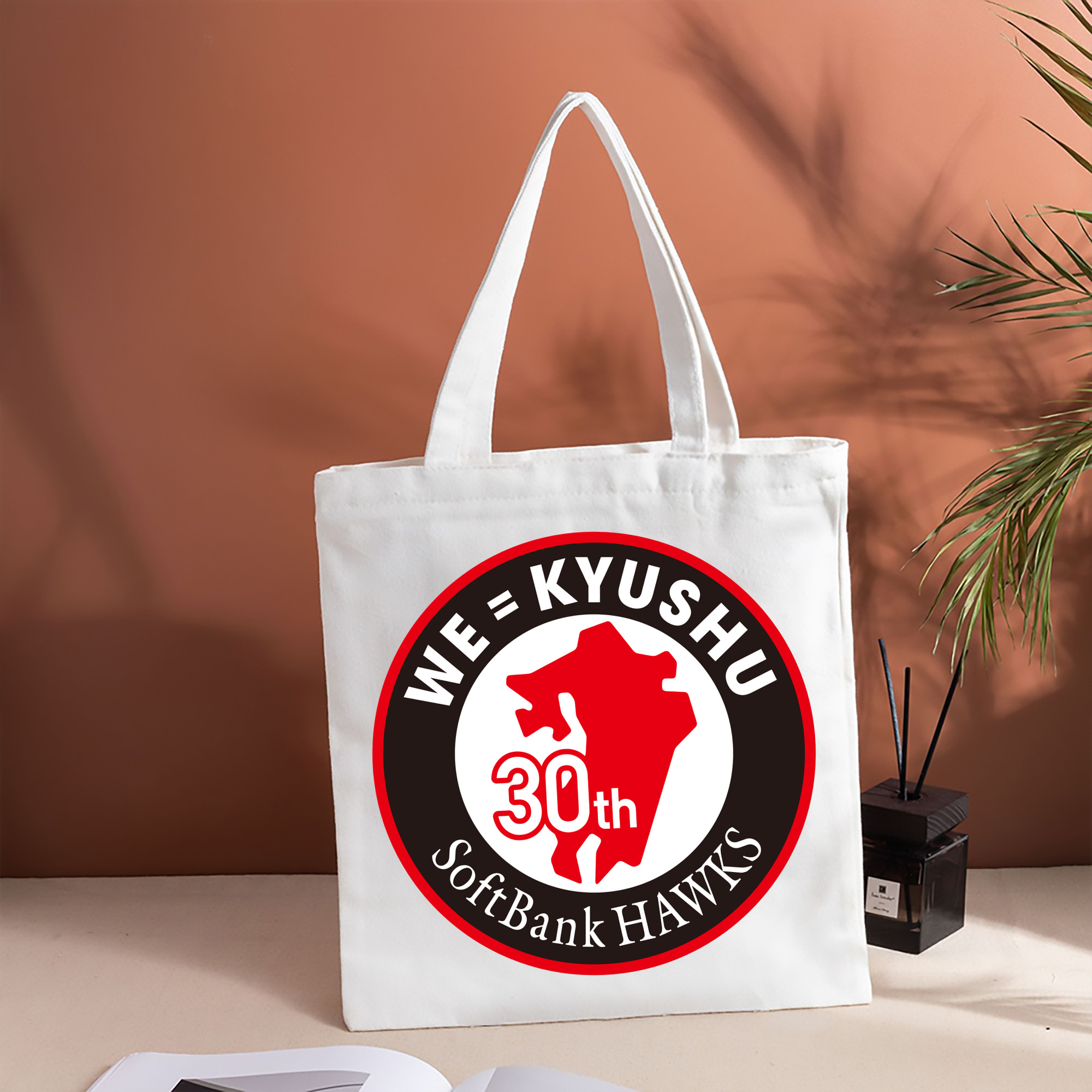 FUKUOKA SOFTBANK HAWKS 30TH WE=KYUSHU ROUND EMBLEM Logo