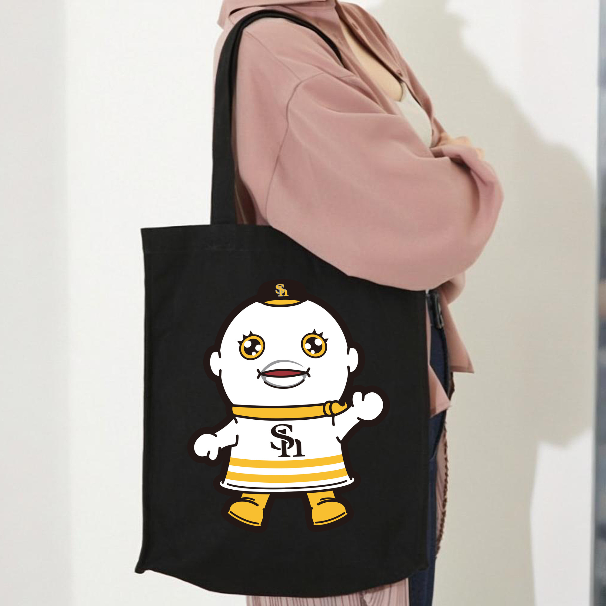 FUKUOKA SOFTBANK HAWKS MASCOT KOFUSANG Logo