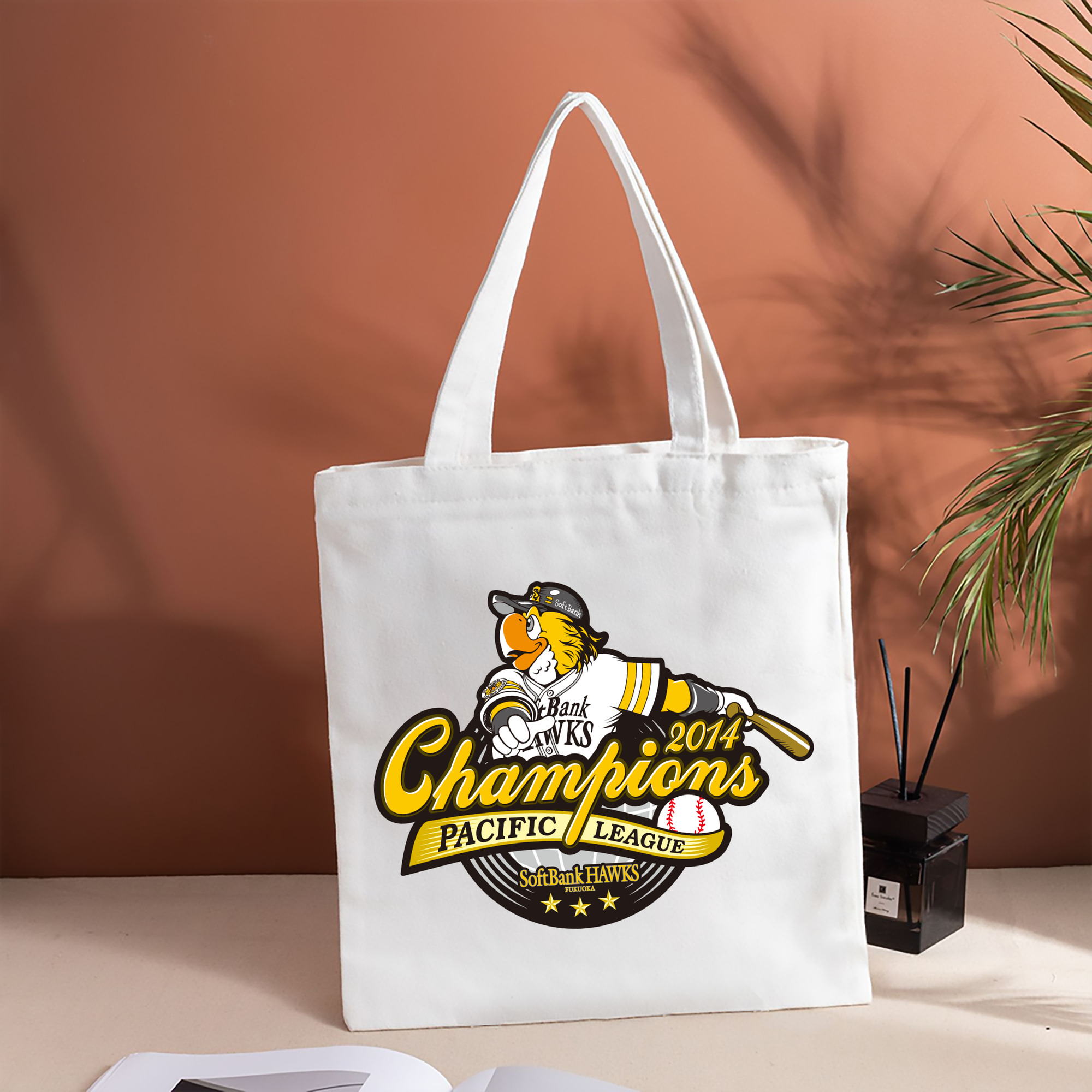 FUKUOKA SOFTBANK HAWKS PACIFIC LEAGUE 2014 CHAMPIONS Logo