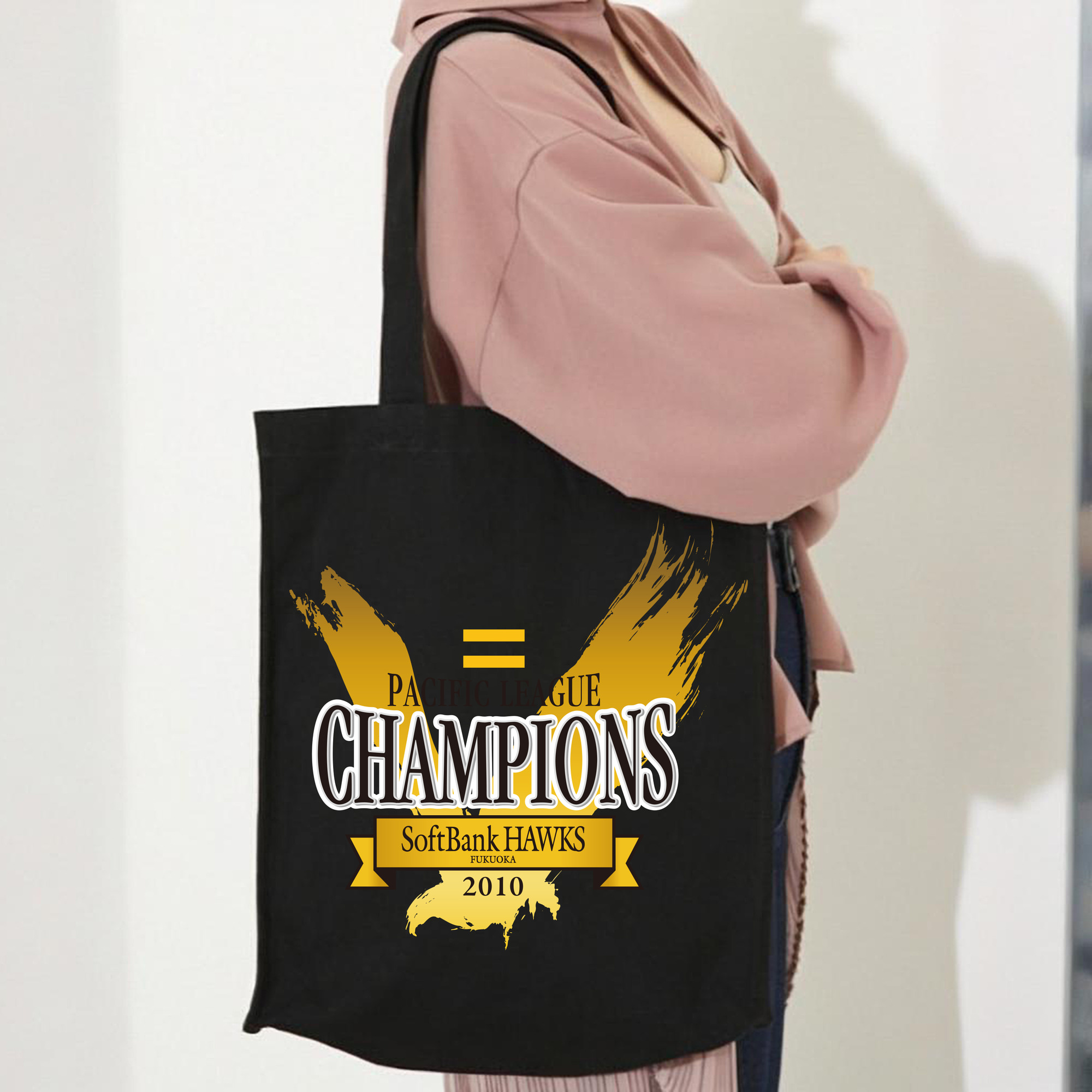 FUKUOKA SOFTBANK HAWKS PACIFIC LEAGUE 2010 CHAMPIONS Logo