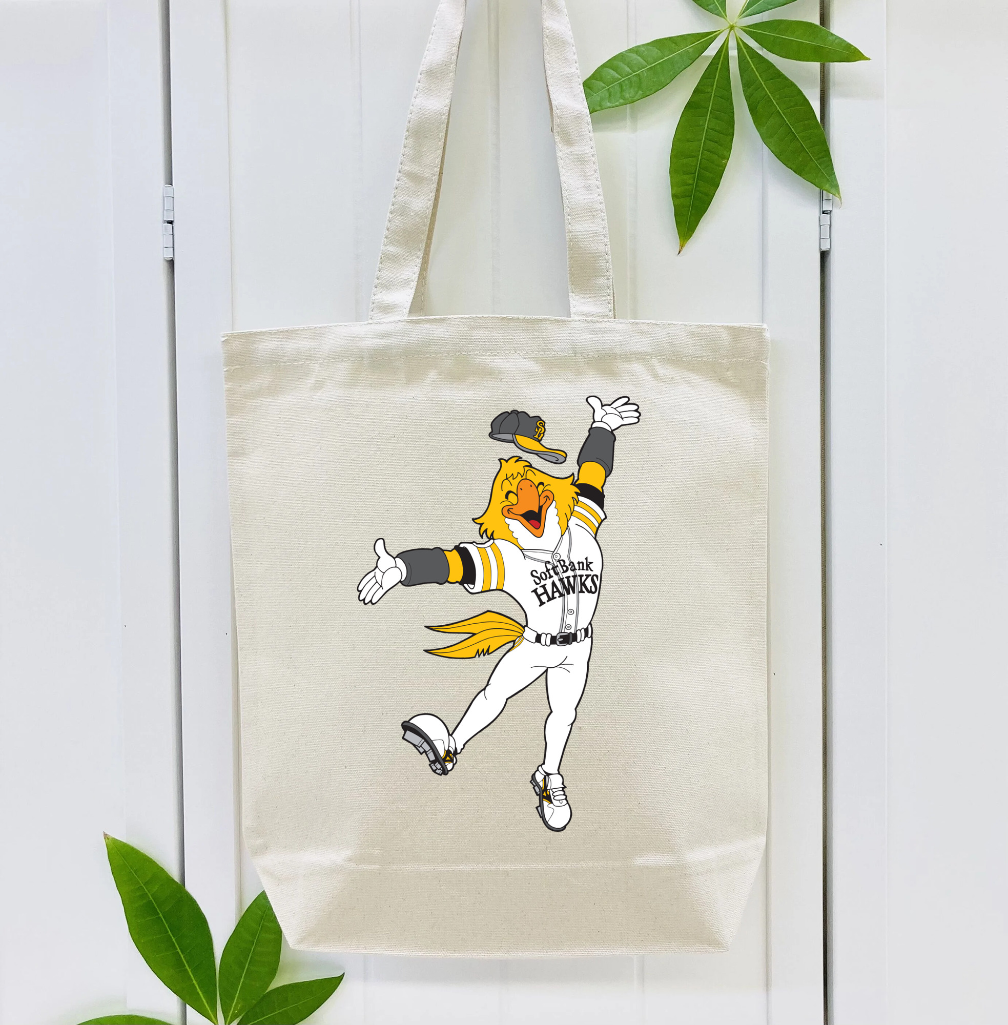 FUKUOKA SOFTBANK HAWKS MASCOT HARRY HAWK APPLICATION SMILE Logo