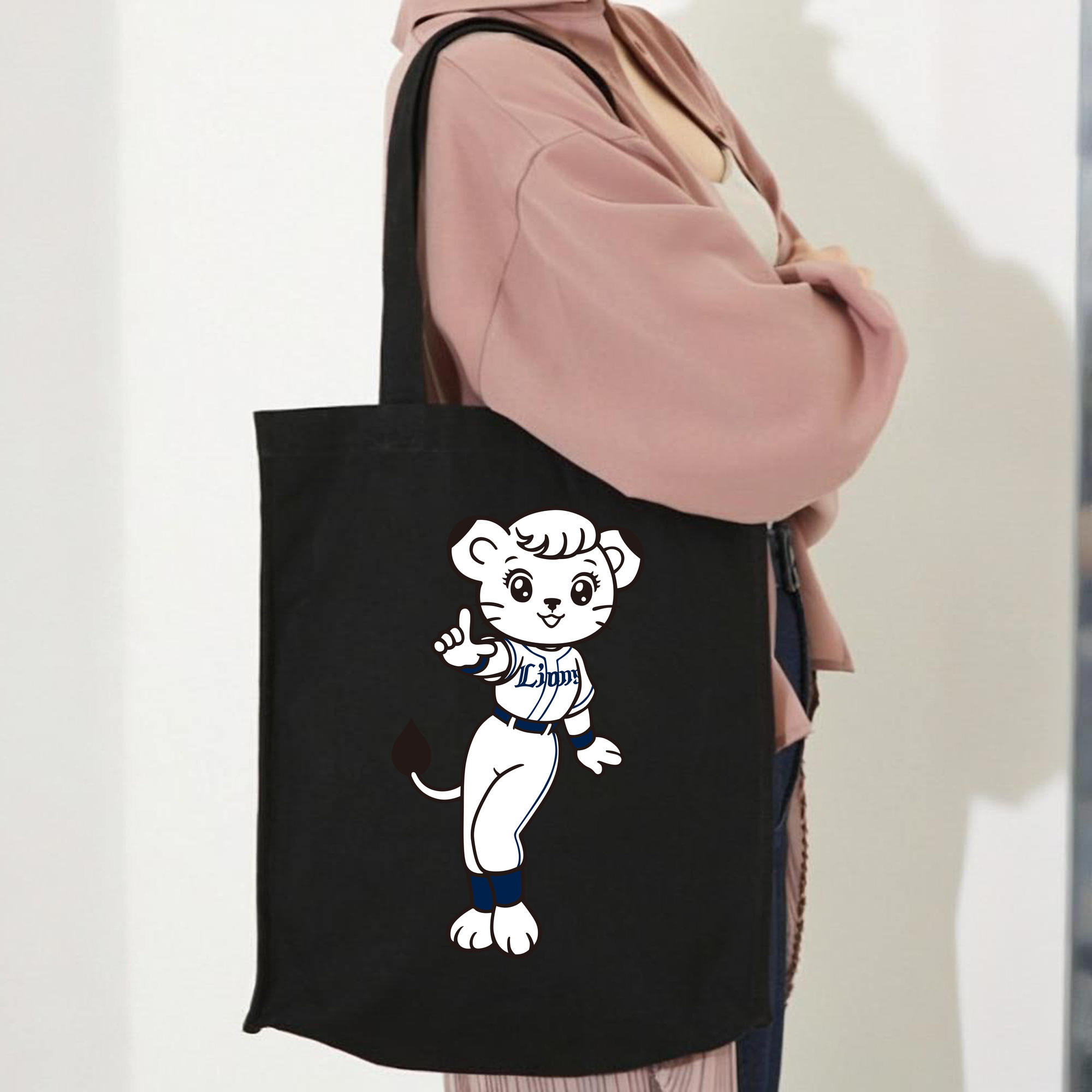 SAITAMA SEIBU LIONS MASCOT LINA 70TH ANNIVERSARY APPLICATION POSE Logo