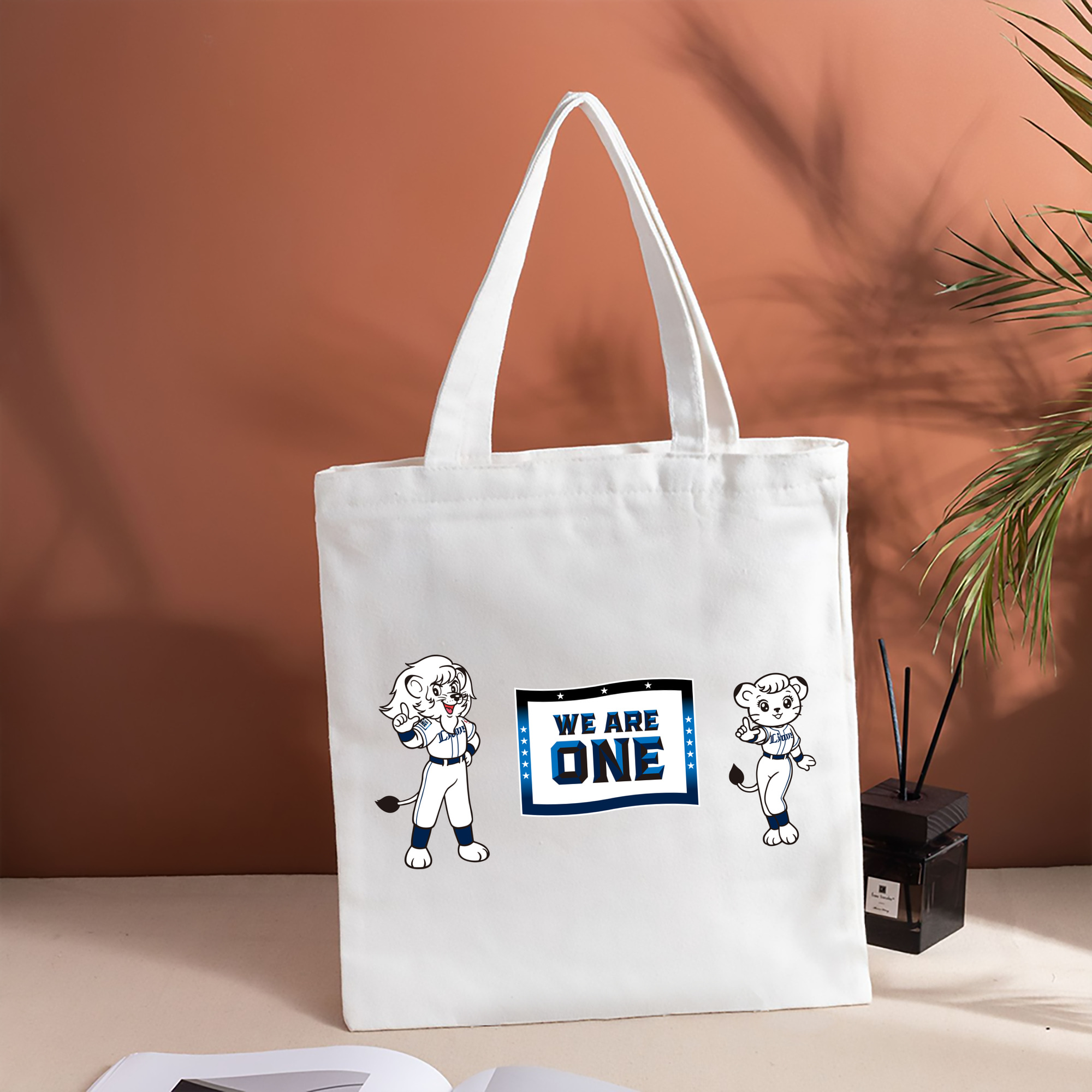 SAITAMA SEIBU LIONS MASCOT LEO LINA 70TH ANNIVERSARY WE ARE ONE Logo