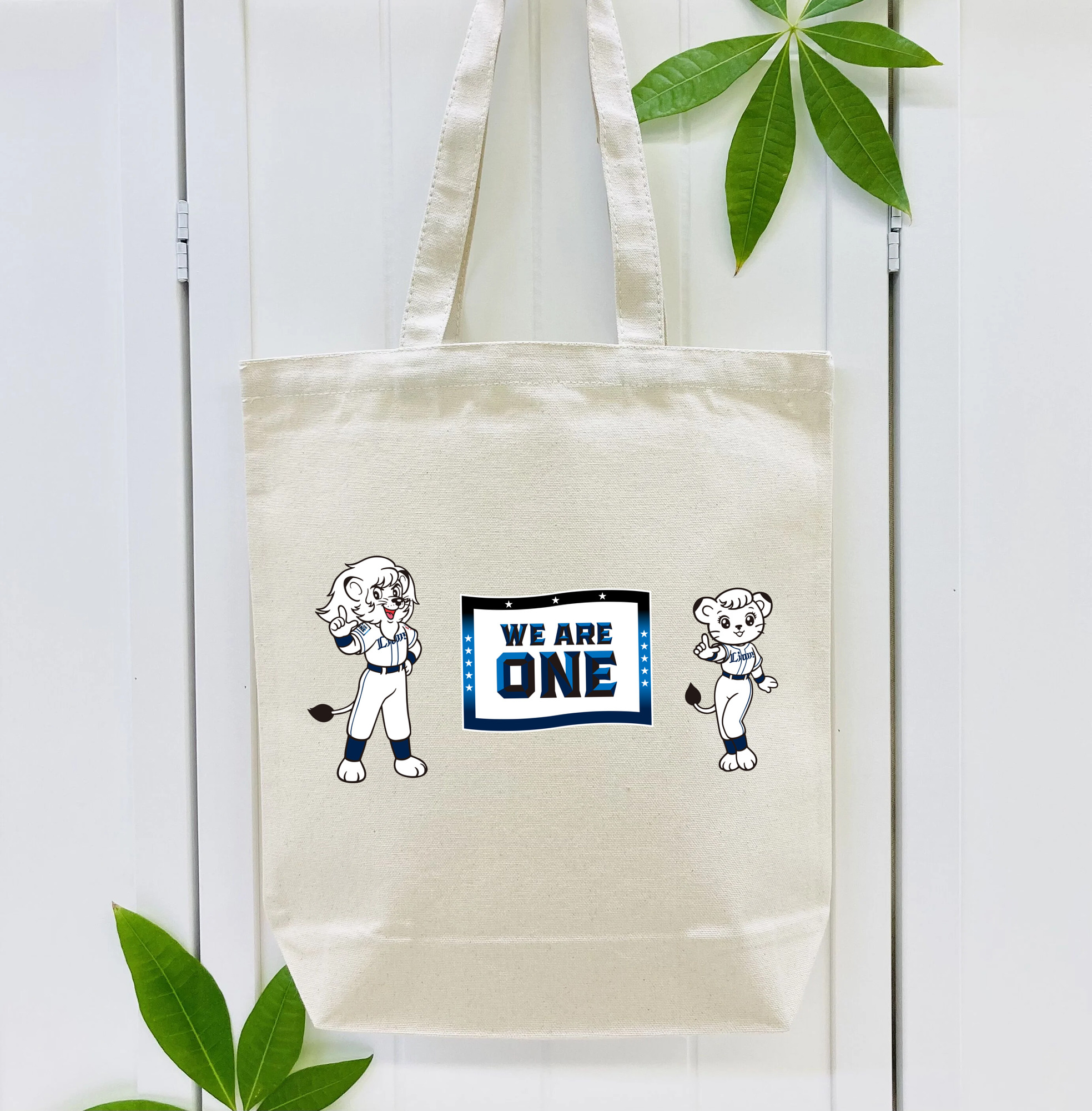 SAITAMA SEIBU LIONS MASCOT LEO LINA 70TH ANNIVERSARY WE ARE ONE Logo