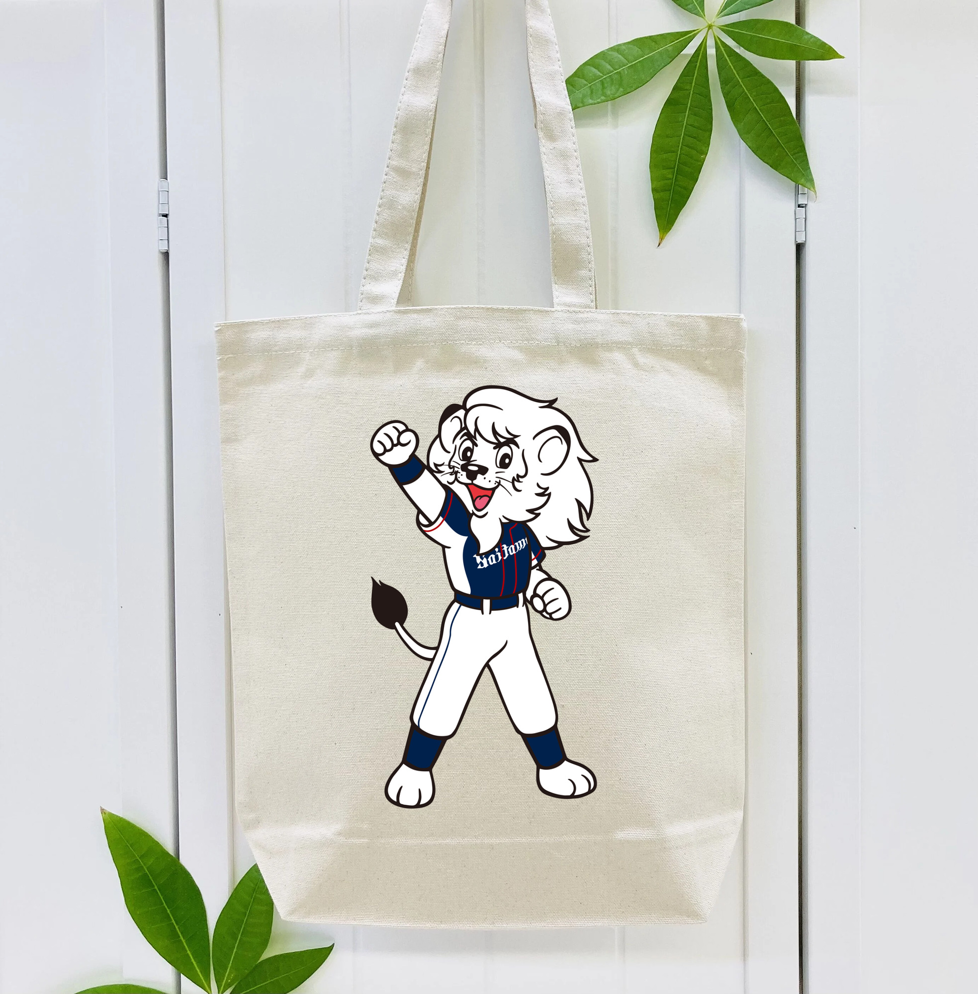 SAITAMA SEIBU LIONS MASCOT LEO 70TH ANNIVERSARY AWAY UNIFORM APPLICATION FIGHTING Logo