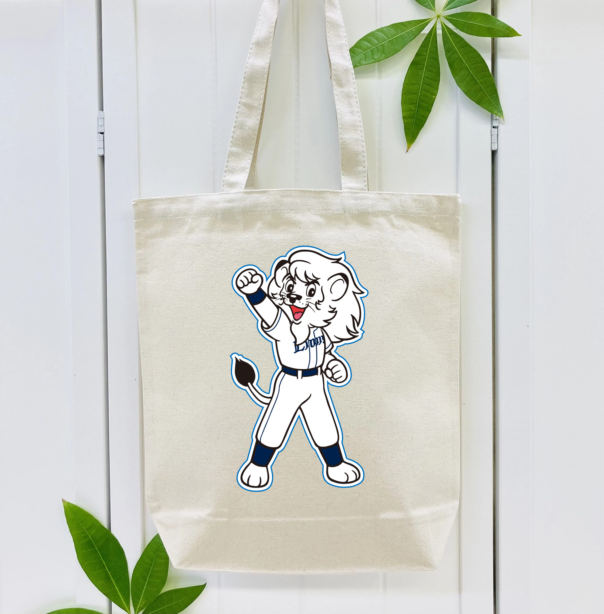 SAITAMA SEIBU LIONS MASCOT LEO 70TH ANNIVERSARY APPLICATION FIGHTING BORDER LINE Logo