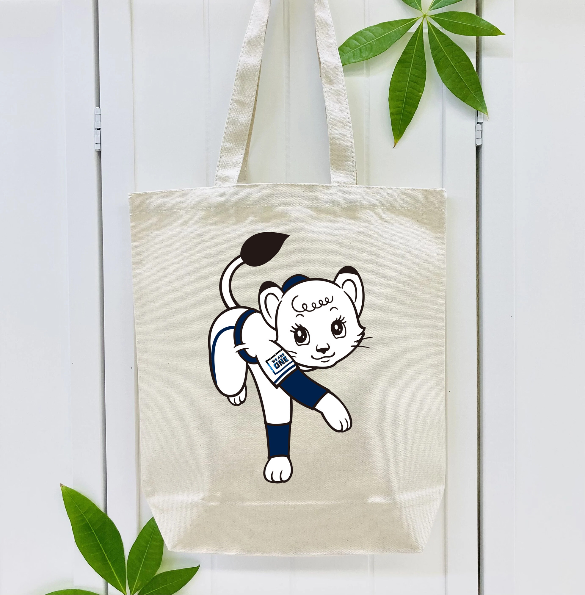 SAITAMA SEIBU LIONS MASCOT LINA APPLICATION PITCHING WE ARE THE ONE Logo