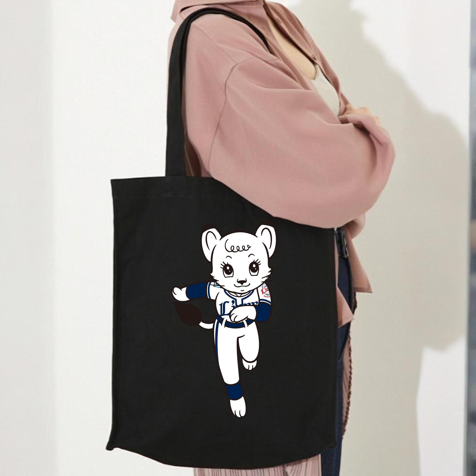 SAITAMA SEIBU LIONS MASCOT LINA APPLICATION RUNNING WE ARE THE ONE Logo