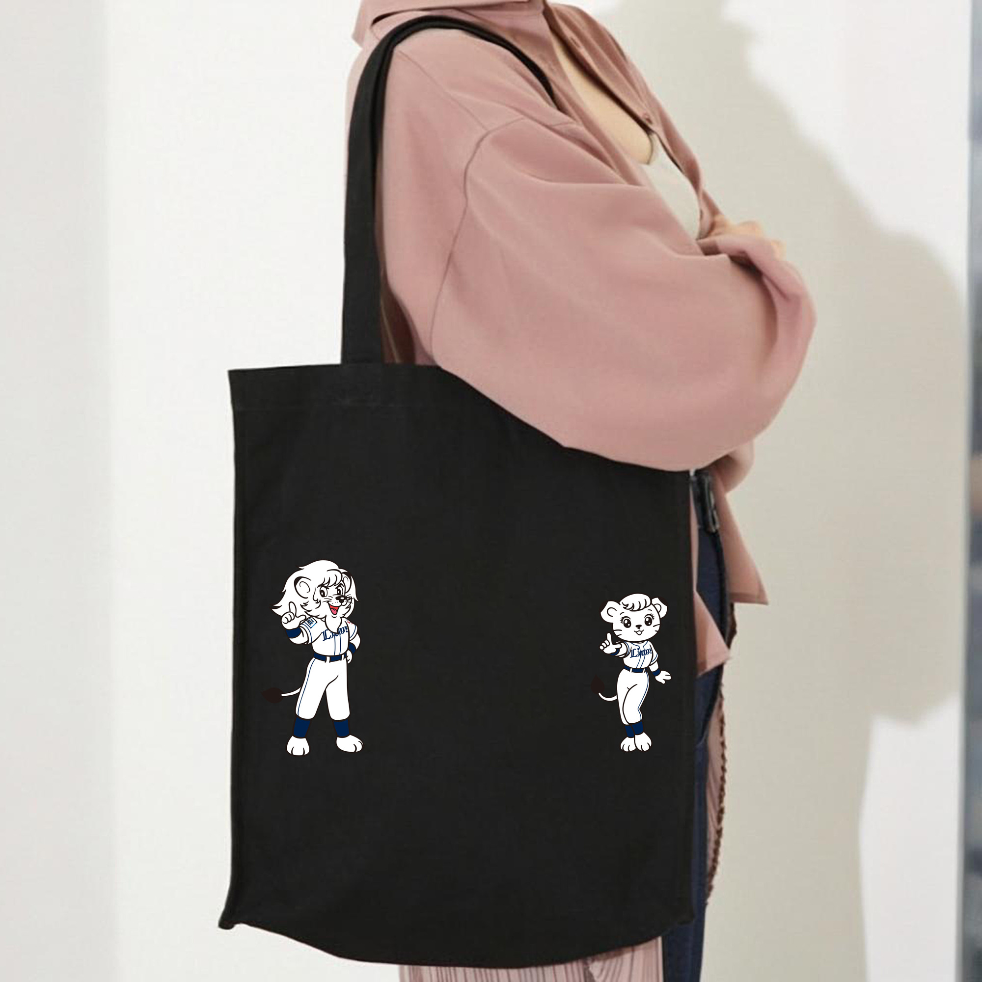 SAITAMA SEIBU LIONS MASCOT LEO LINA 70TH ANNIVERSARY ORIGINAL Logo