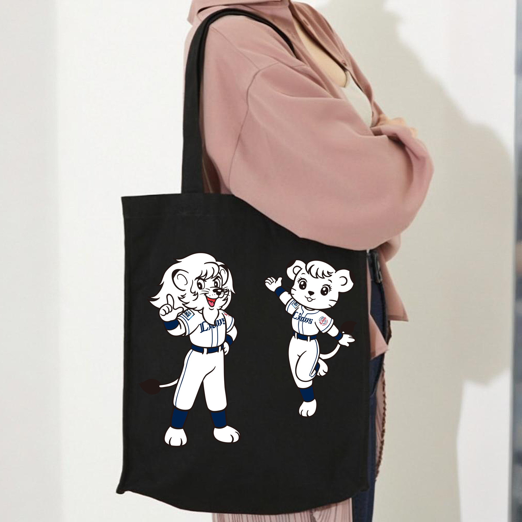 SAITAMA SEIBU LIONS MASCOT LEO LINA 70TH ANNIVERSARY Logo