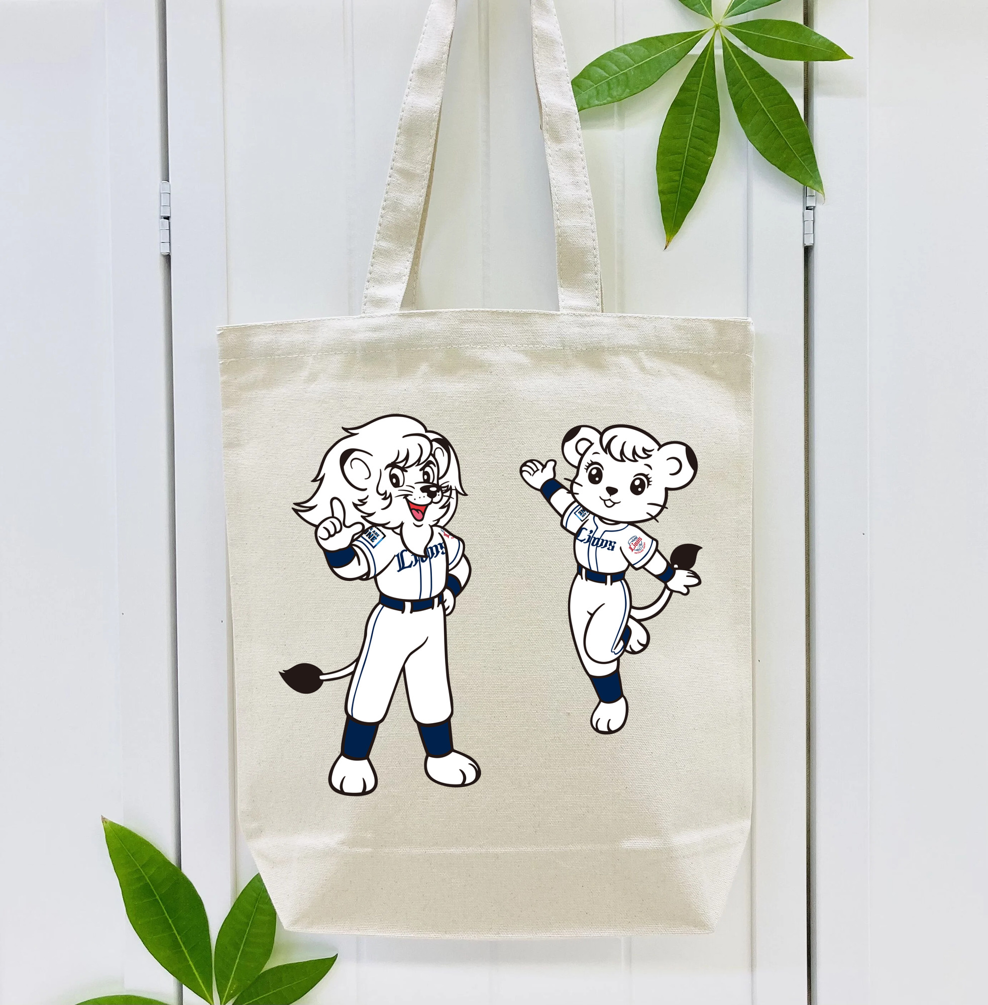 SAITAMA SEIBU LIONS MASCOT LEO LINA 70TH ANNIVERSARY Logo