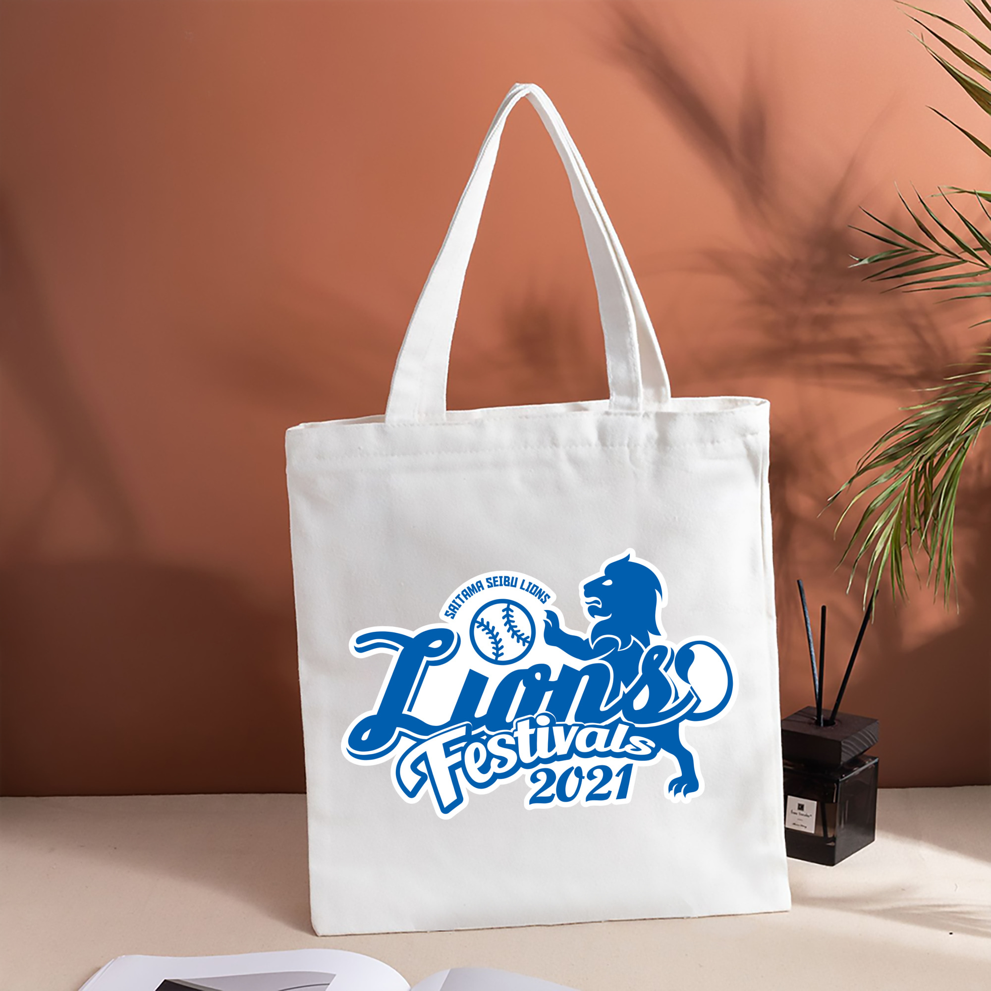 SAITAMA SEIBU LIONS LIONS FESTIVALS 2021 EMBLEM APPLICATION BLUE Logo